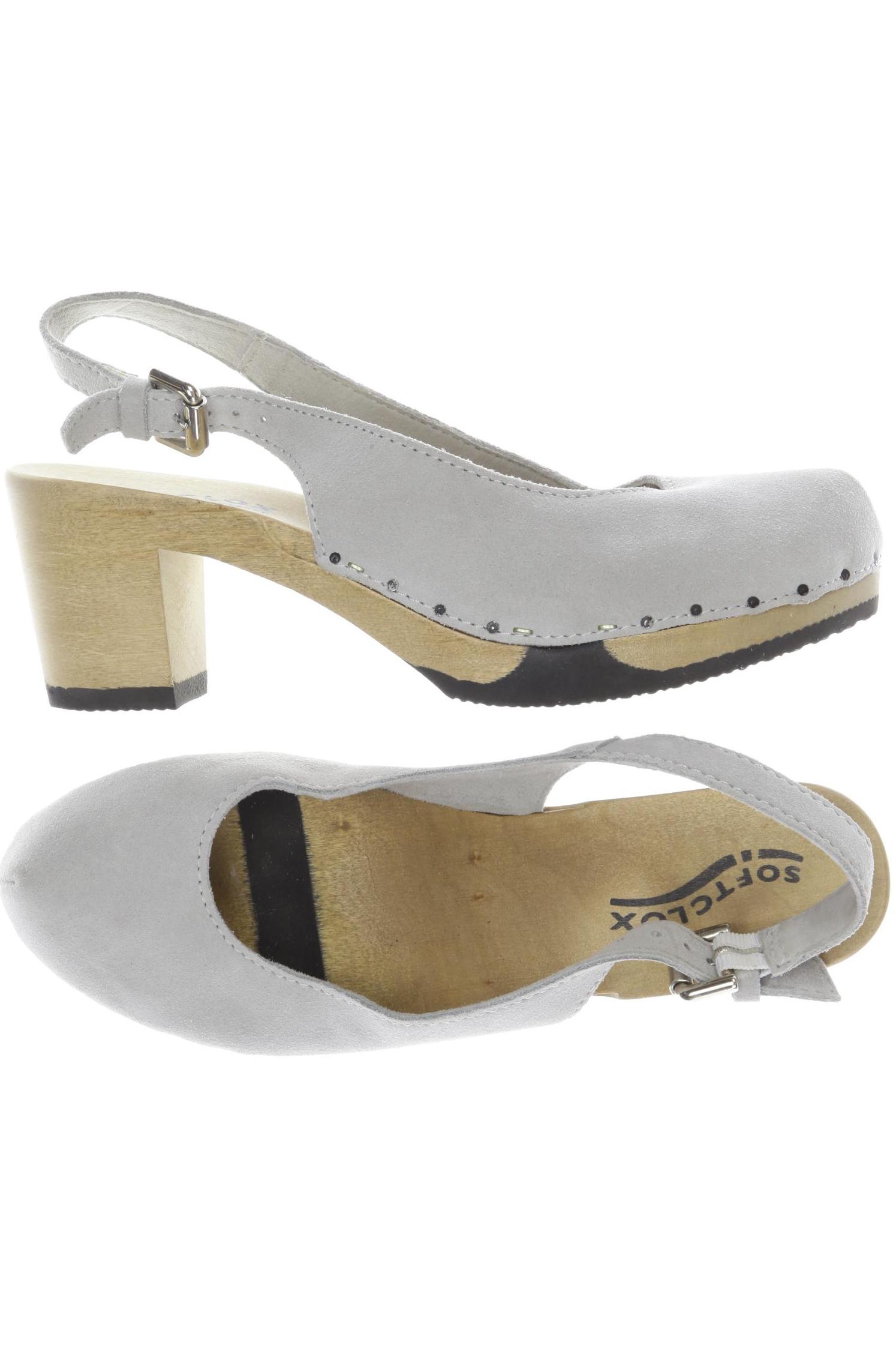 

Softclox Damen Sandale, grau, Gr. 39