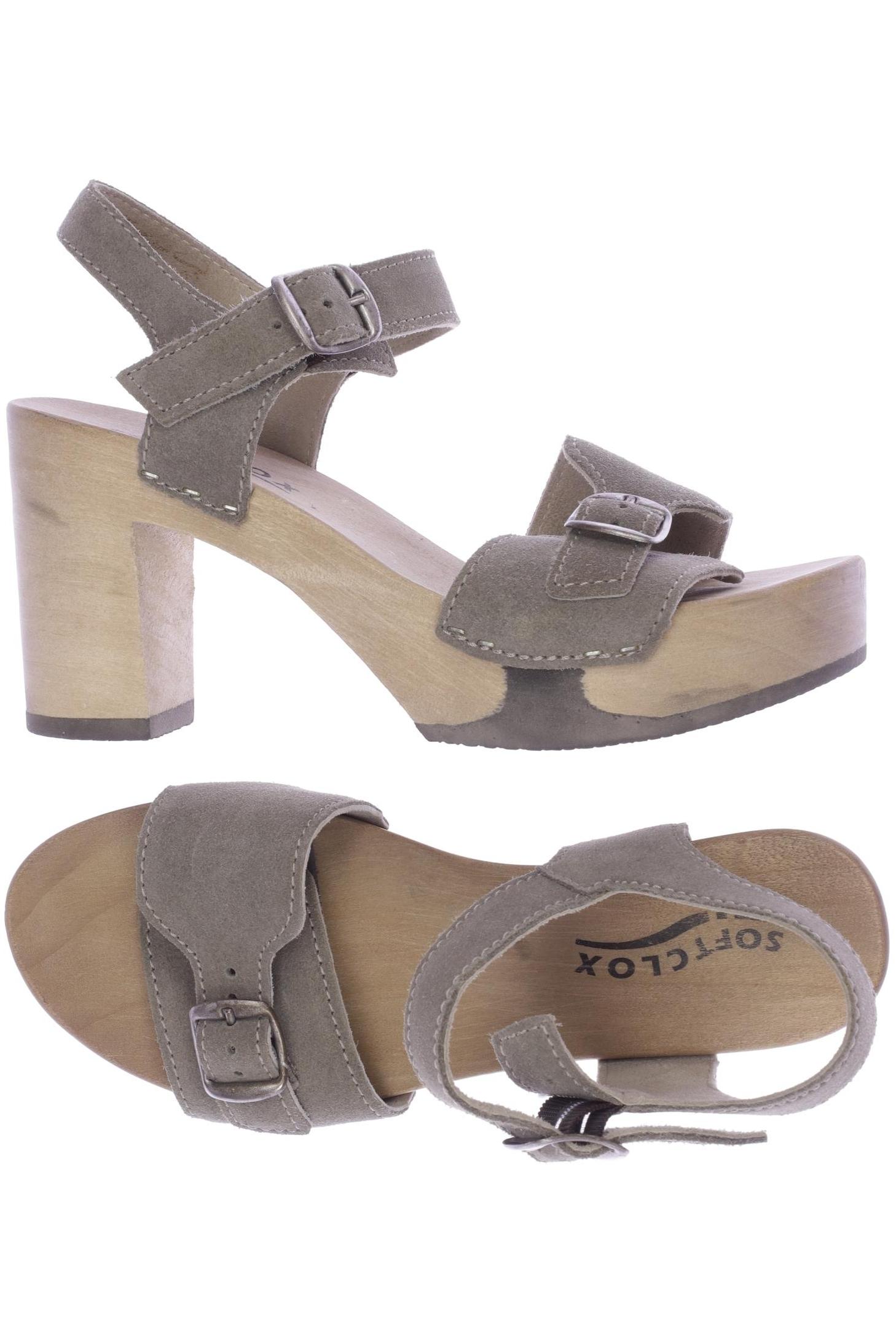 

Softclox Damen Sandale, grau, Gr. 37