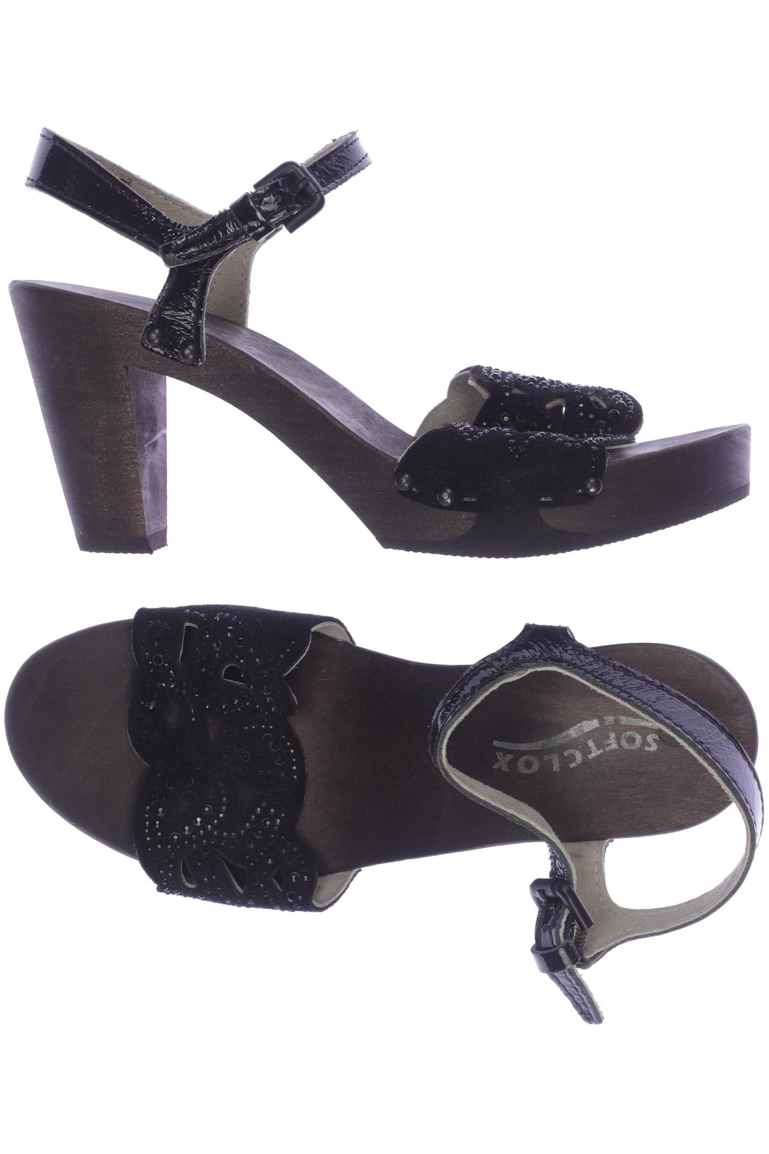 

Softclox Damen Sandale, schwarz, Gr. 39