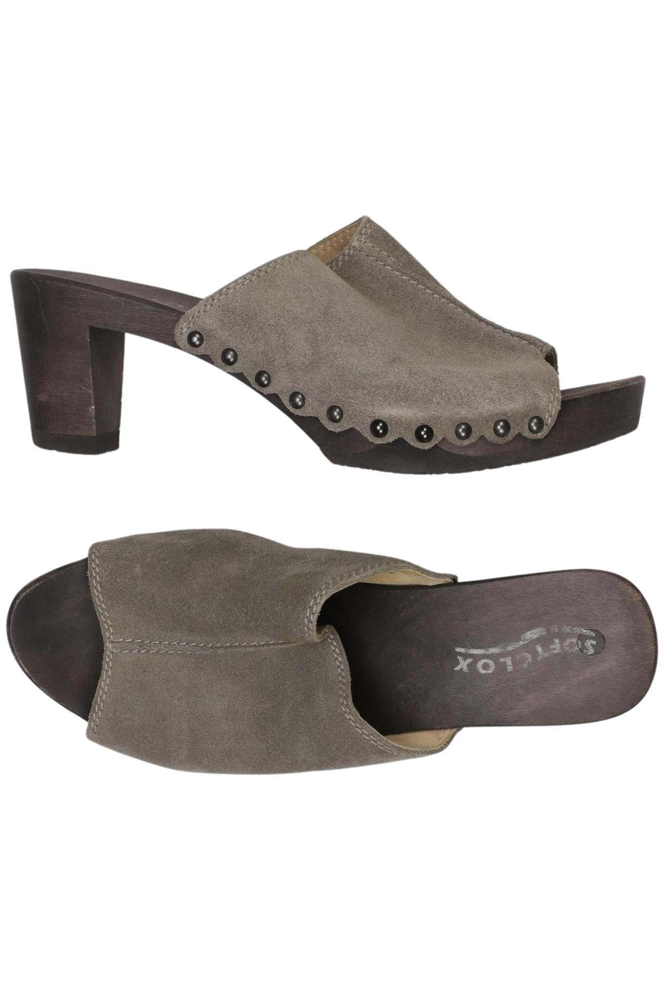 

Softclox Damen Sandale, grau, Gr. 39