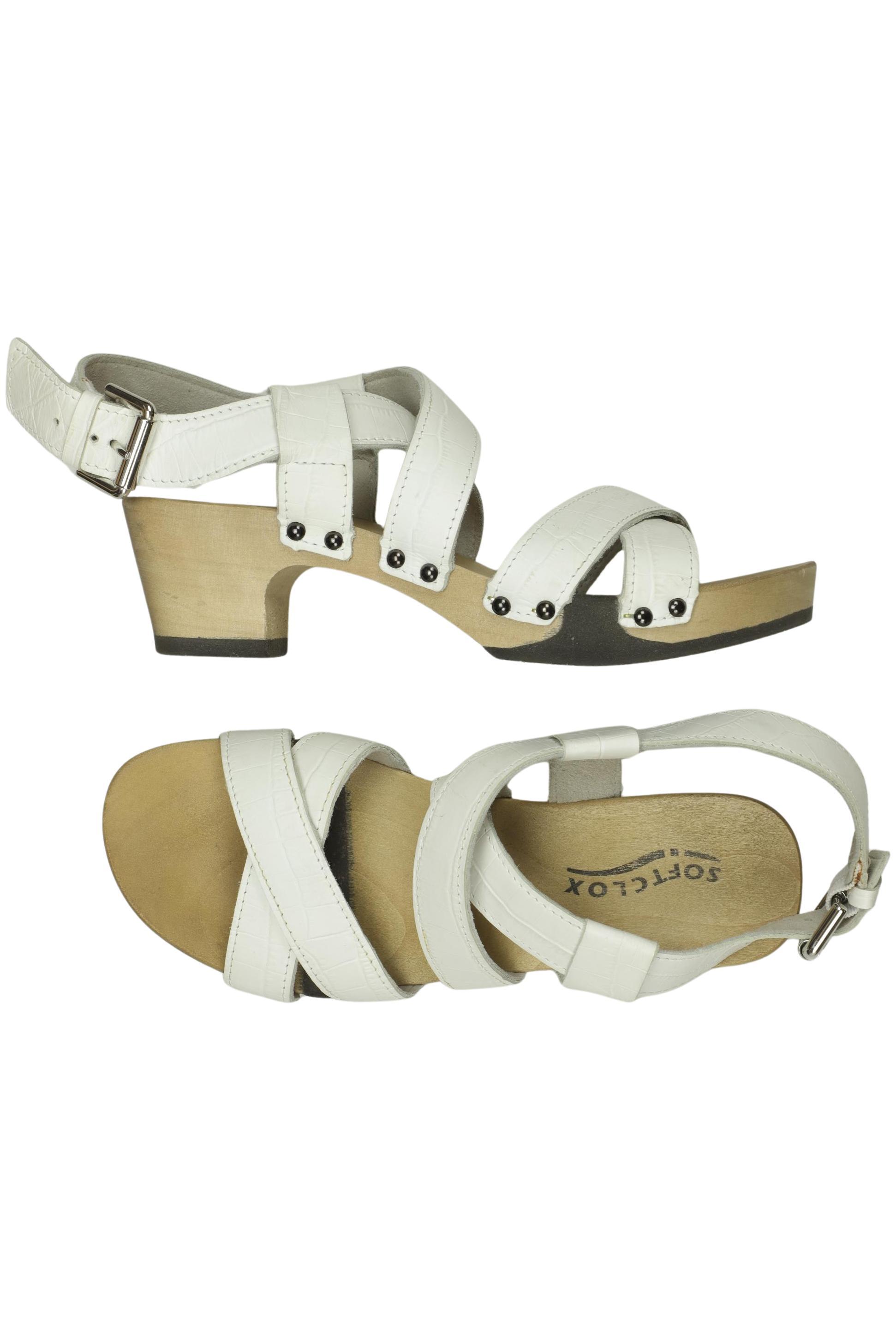 

Softclox Damen Sandale, weiß, Gr. 38