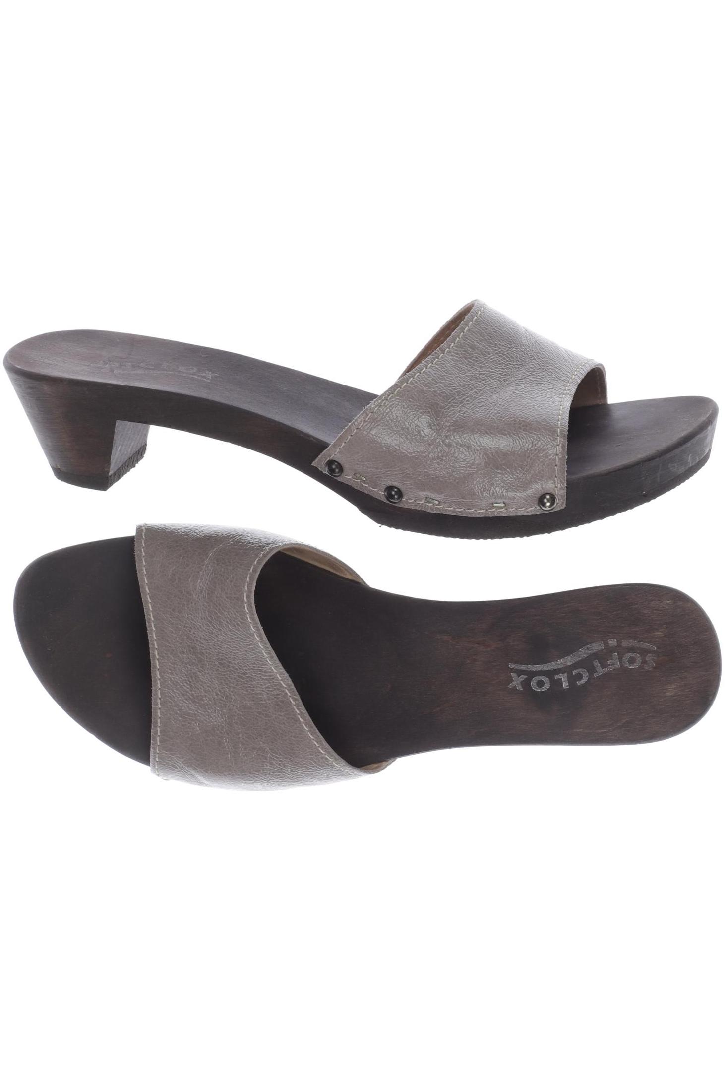 

Softclox Damen Sandale, grau, Gr. 40