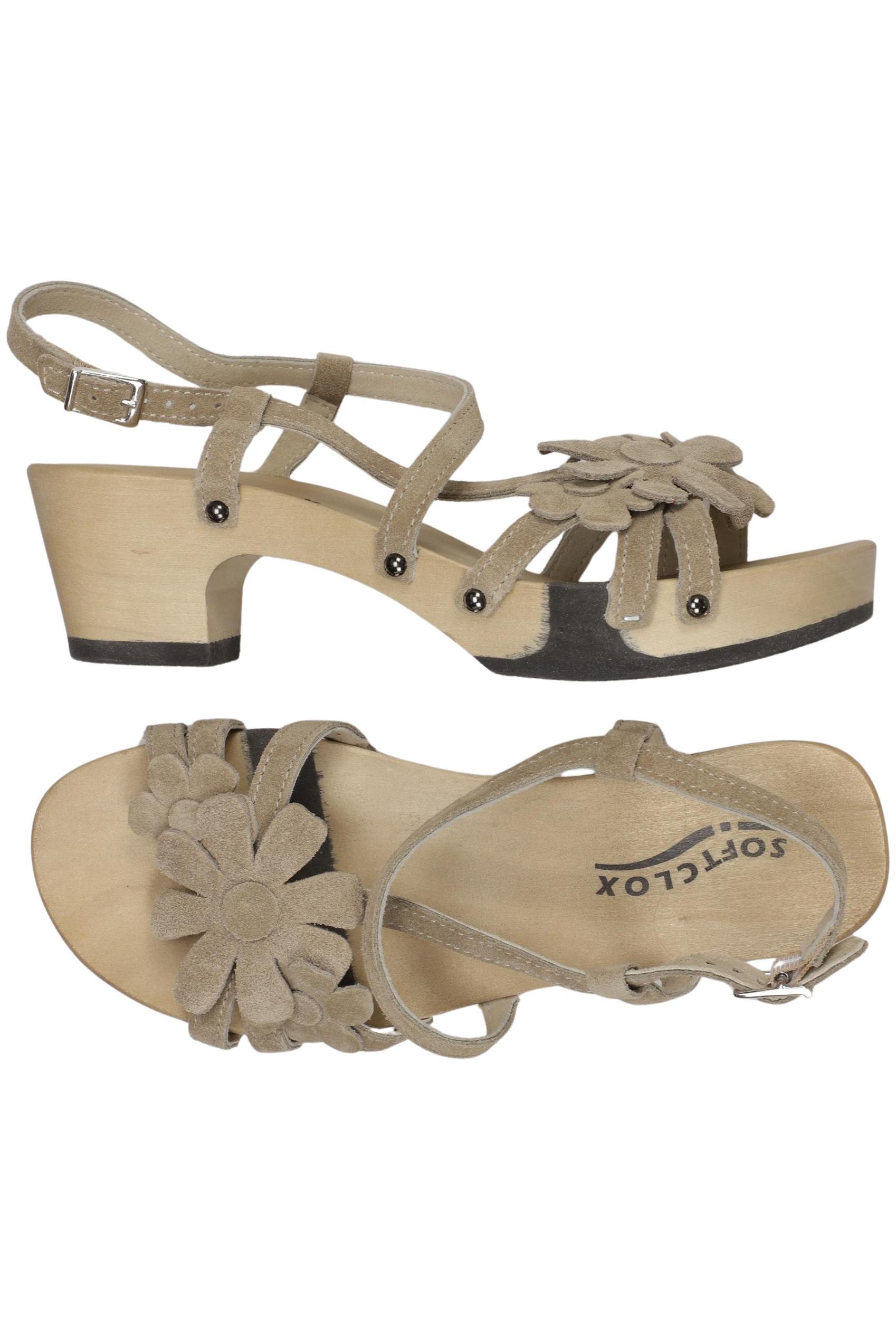 

Softclox Damen Sandale, beige, Gr. 37