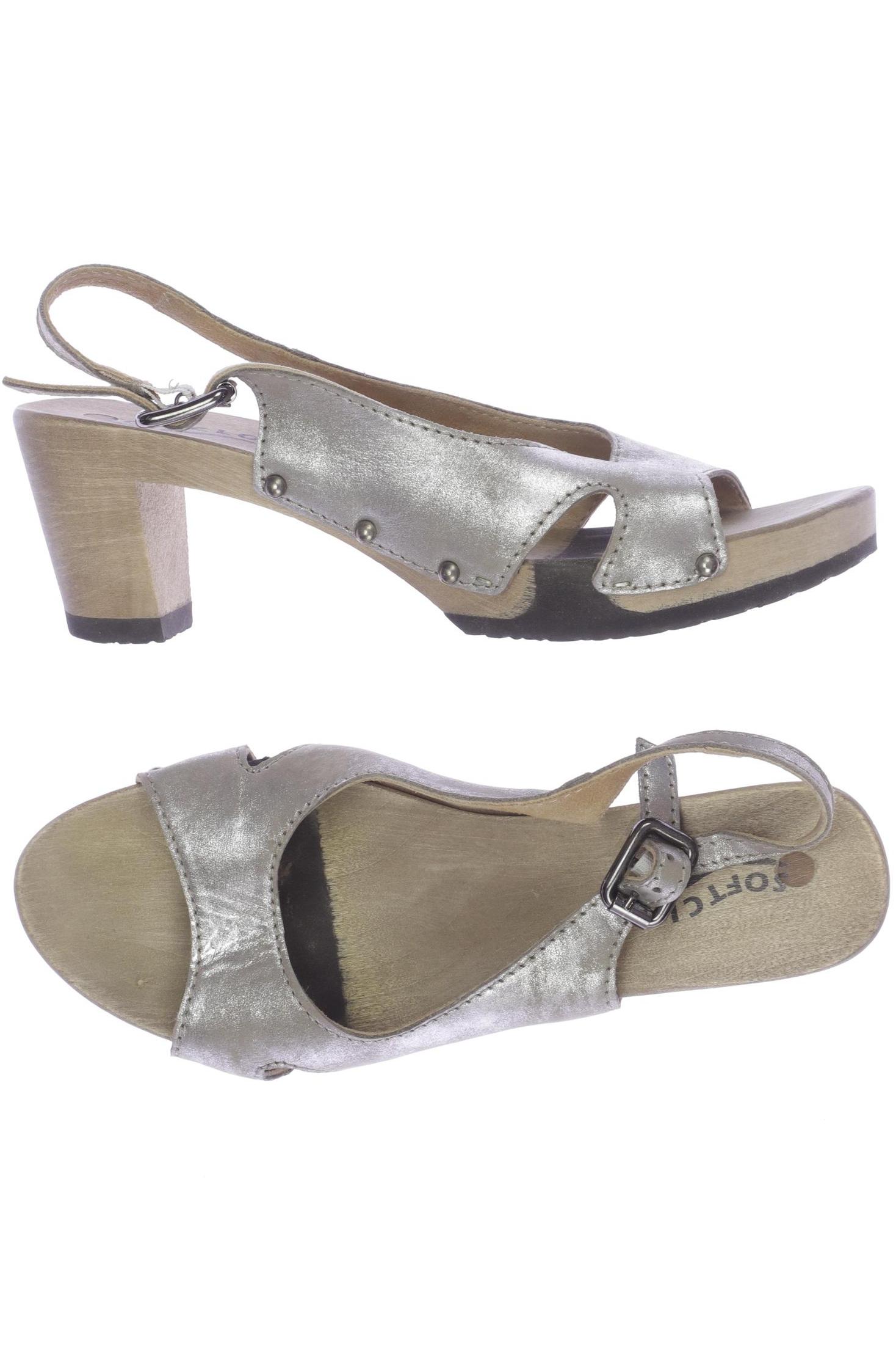 

Softclox Damen Sandale, silber, Gr. 39