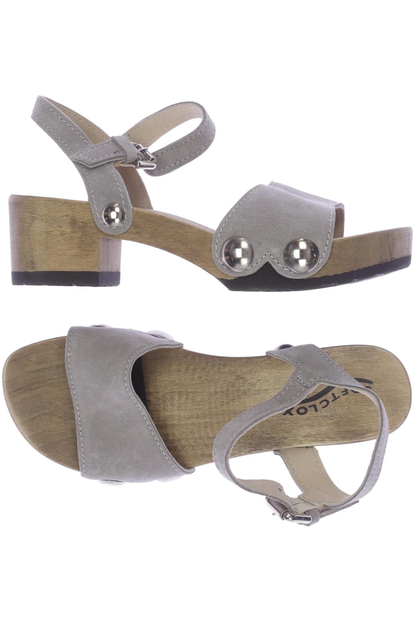 

Softclox Damen Sandale, grau, Gr. 37