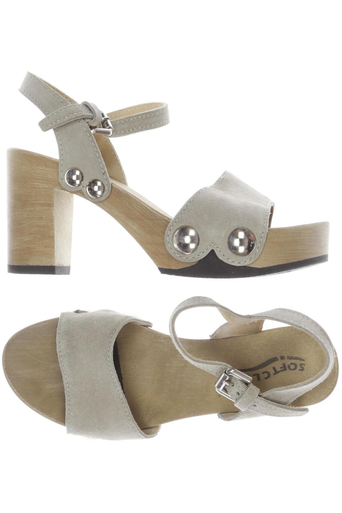 

Softclox Damen Sandale, grau, Gr. 38