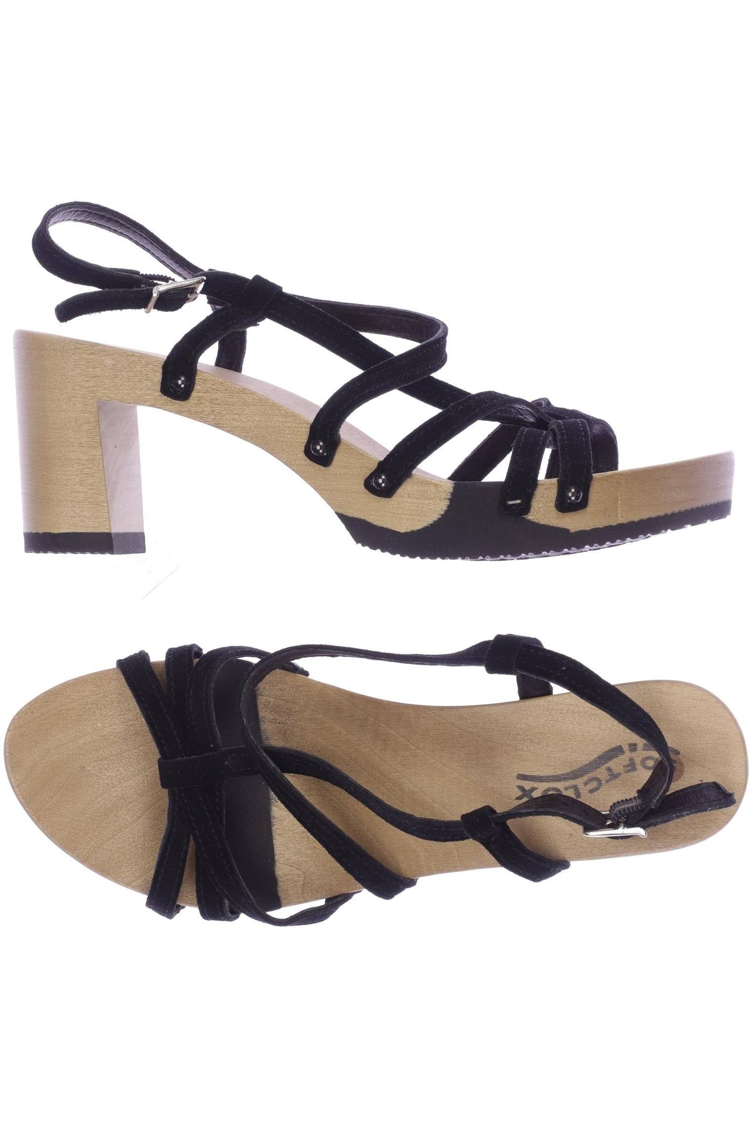 

Softclox Damen Sandale, schwarz, Gr. 41