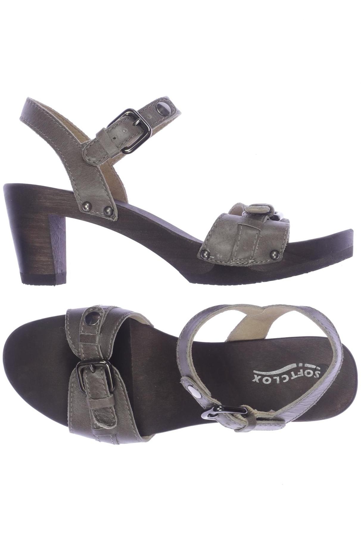 

Softclox Damen Sandale, grau, Gr. 37
