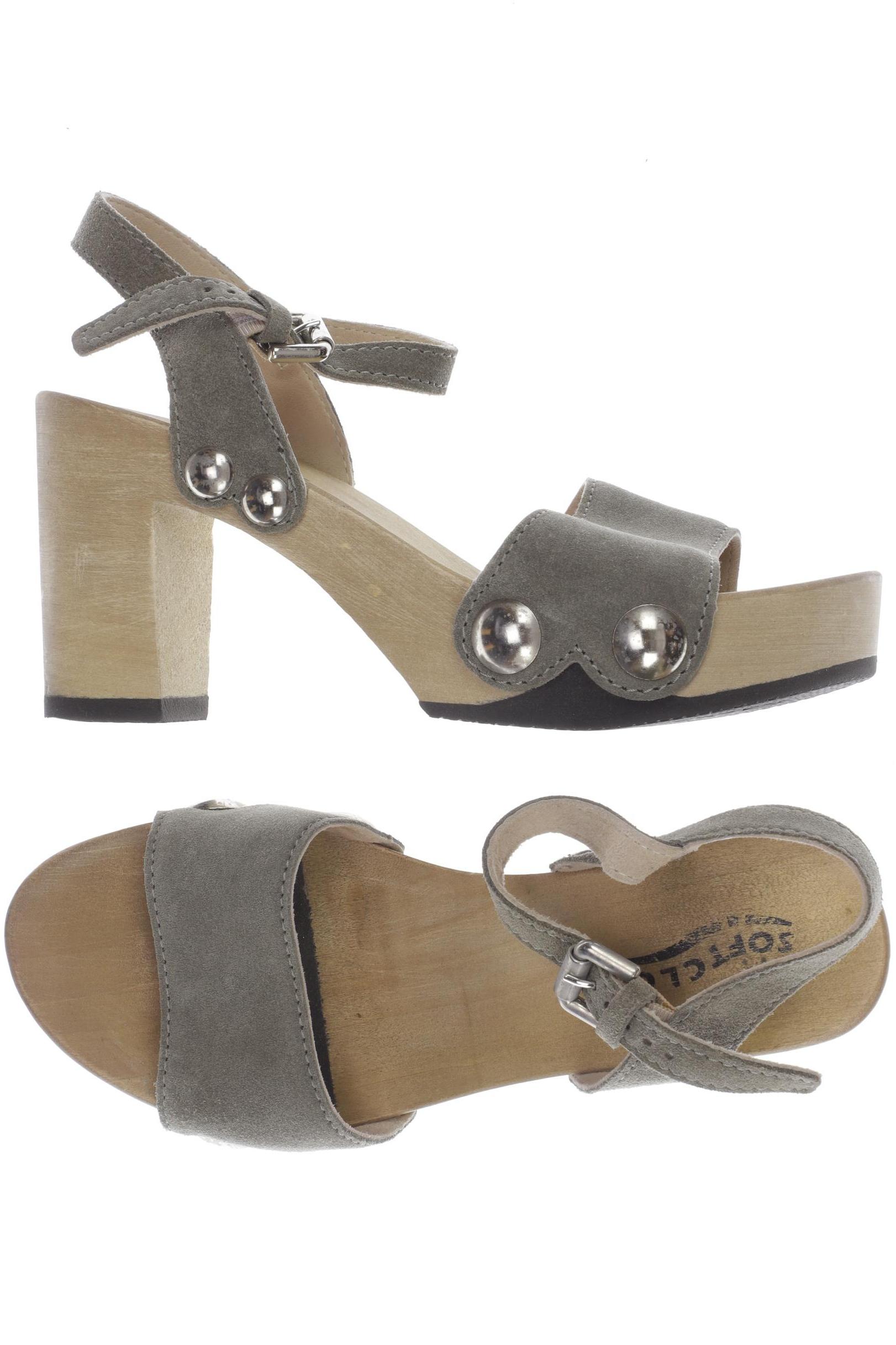 

Softclox Damen Sandale, grau, Gr. 38