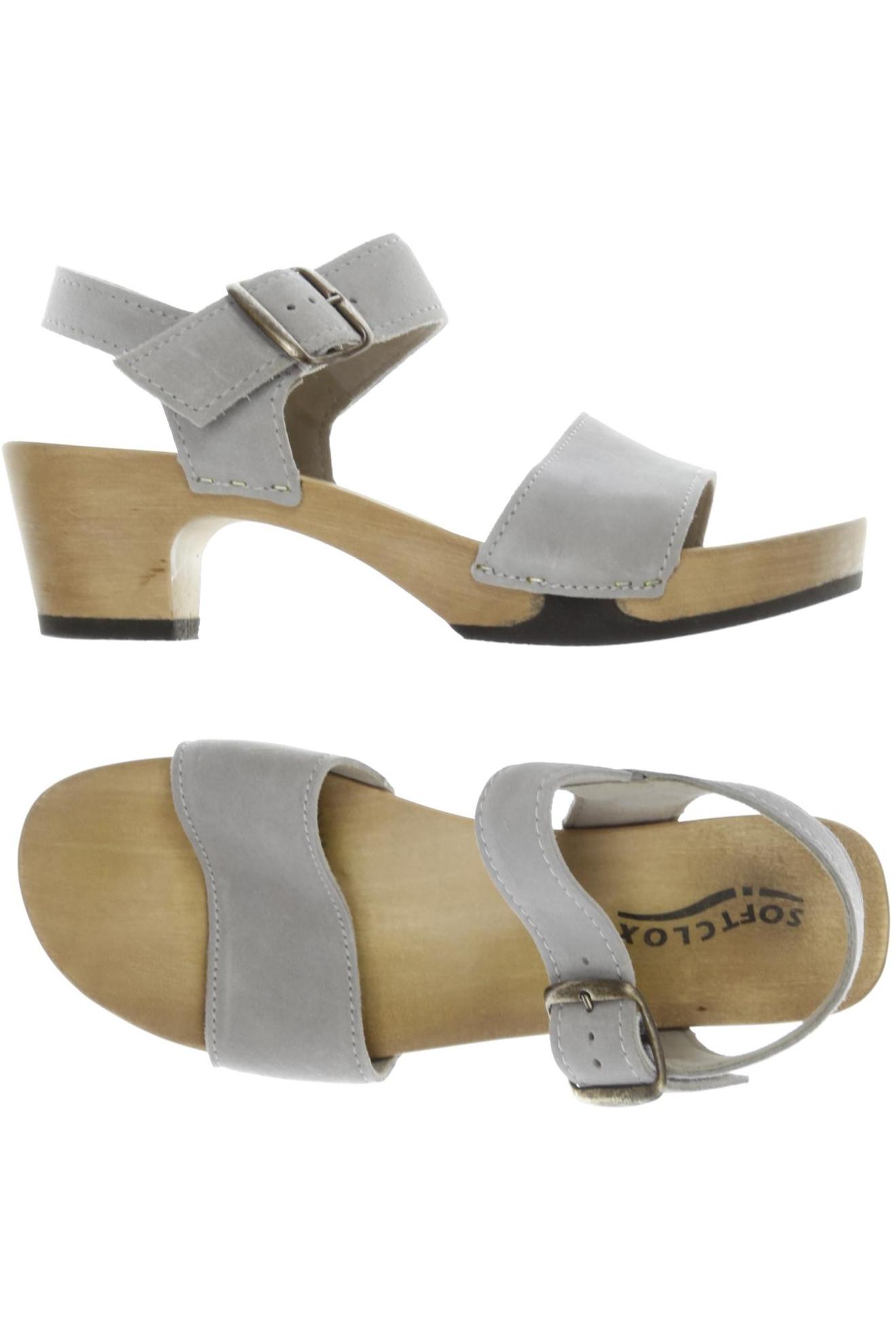 

Softclox Damen Sandale, grau, Gr. 39
