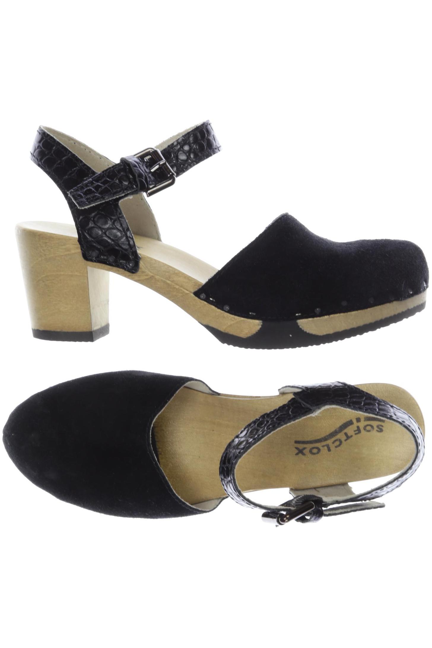 

Softclox Damen Sandale, schwarz, Gr. 39
