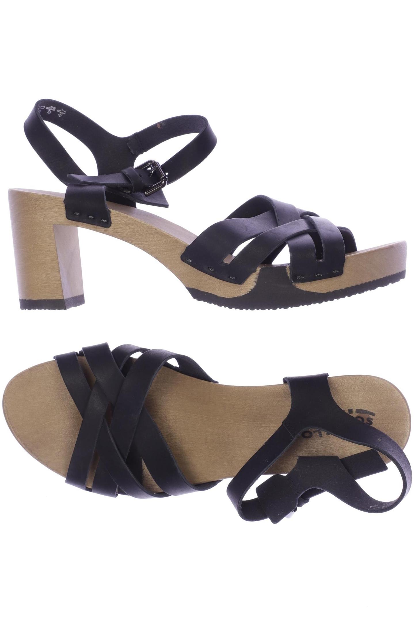 

Softclox Damen Sandale, schwarz, Gr. 42