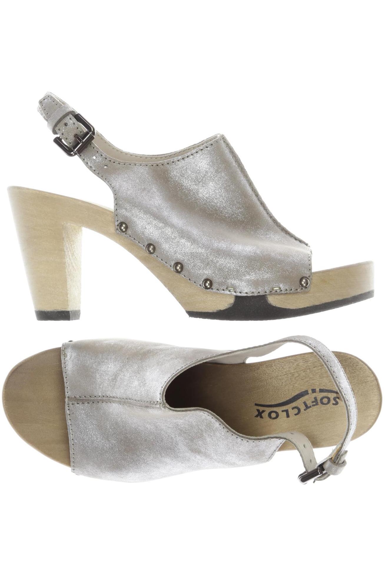 

Softclox Damen Sandale, grau, Gr. 39