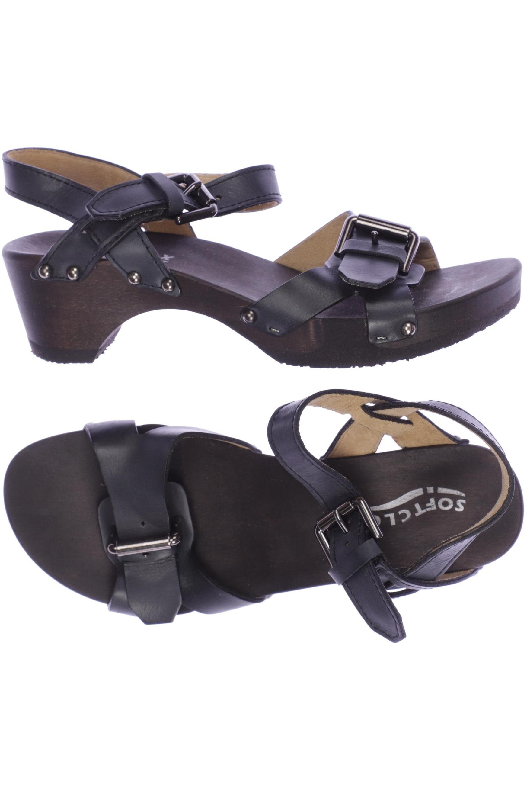 

Softclox Damen Sandale, schwarz, Gr. 37