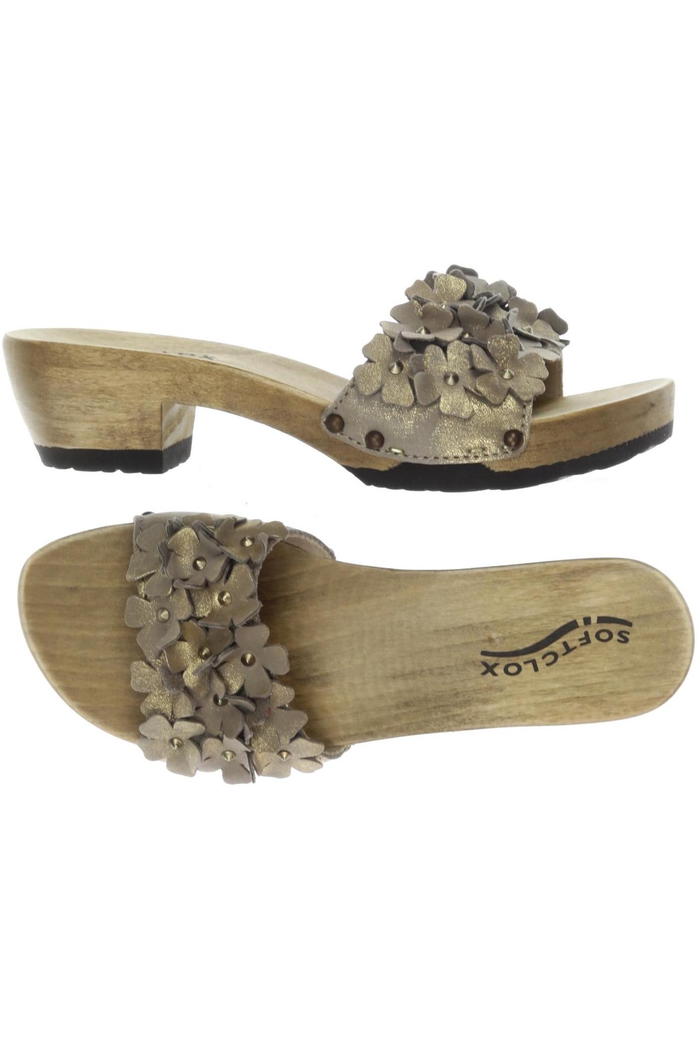 

Softclox Damen Sandale, gold, Gr. 37