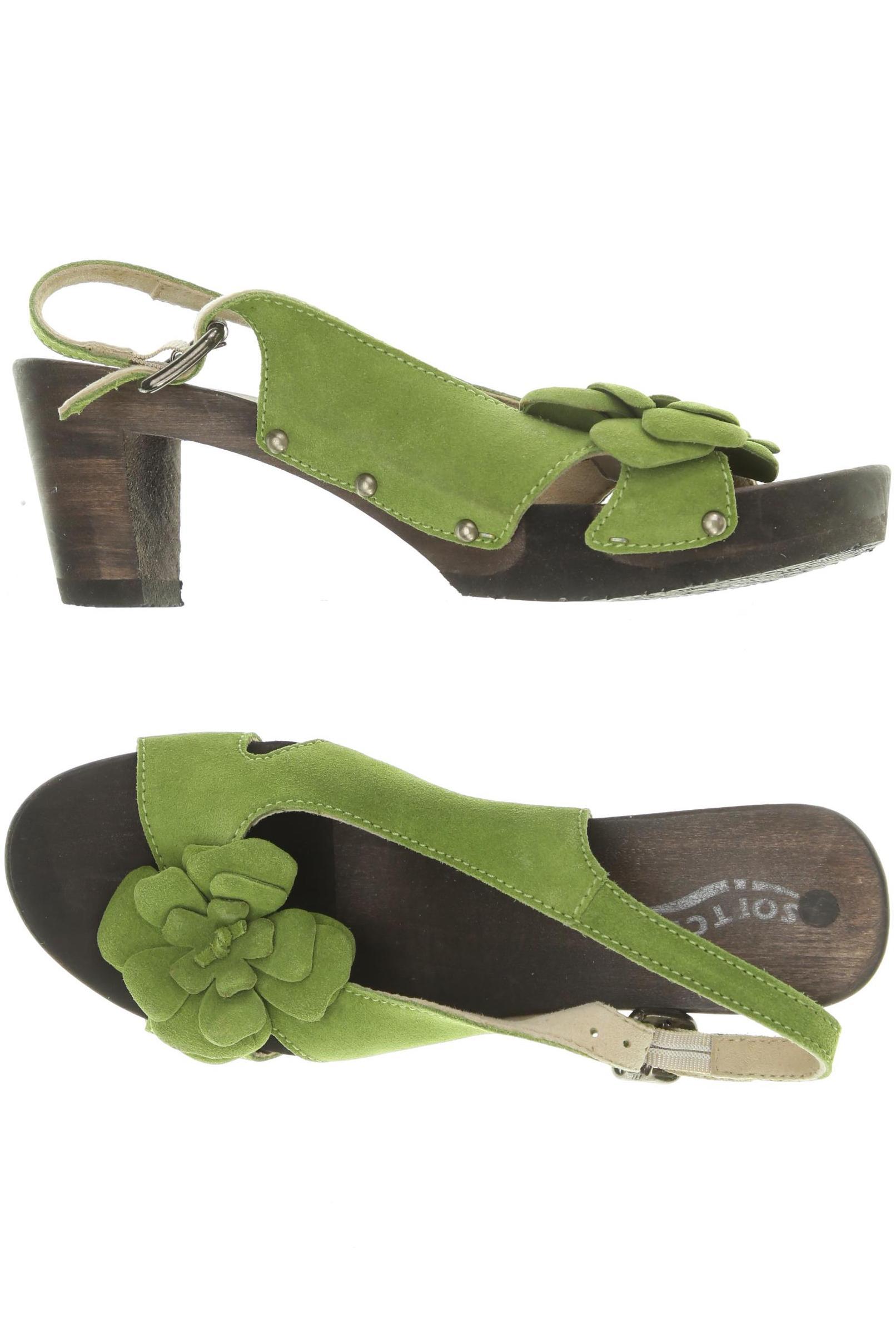 

Softclox Damen Sandale, grün, Gr. 38