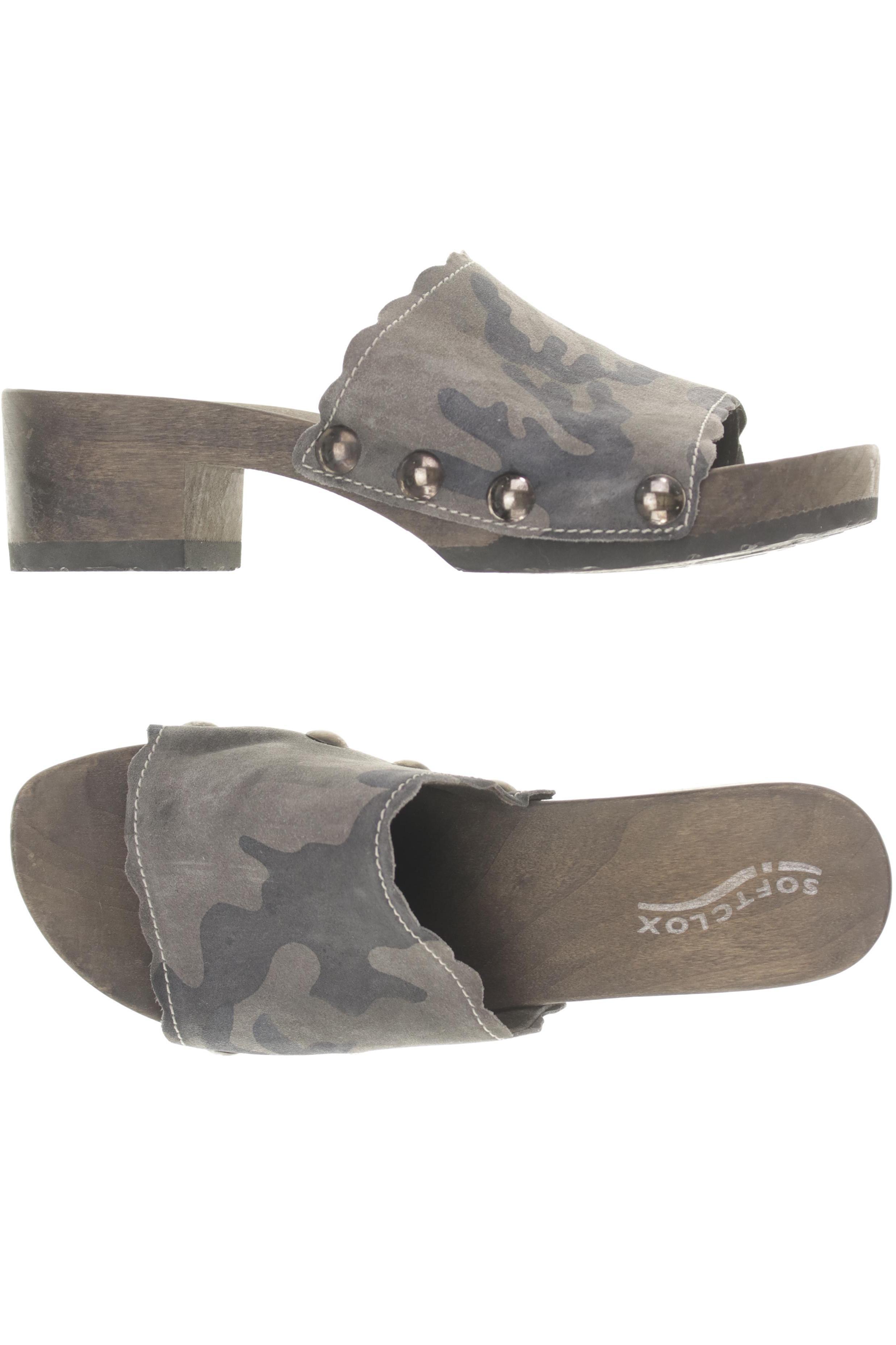 

Softclox Damen Sandale, grau, Gr. 40