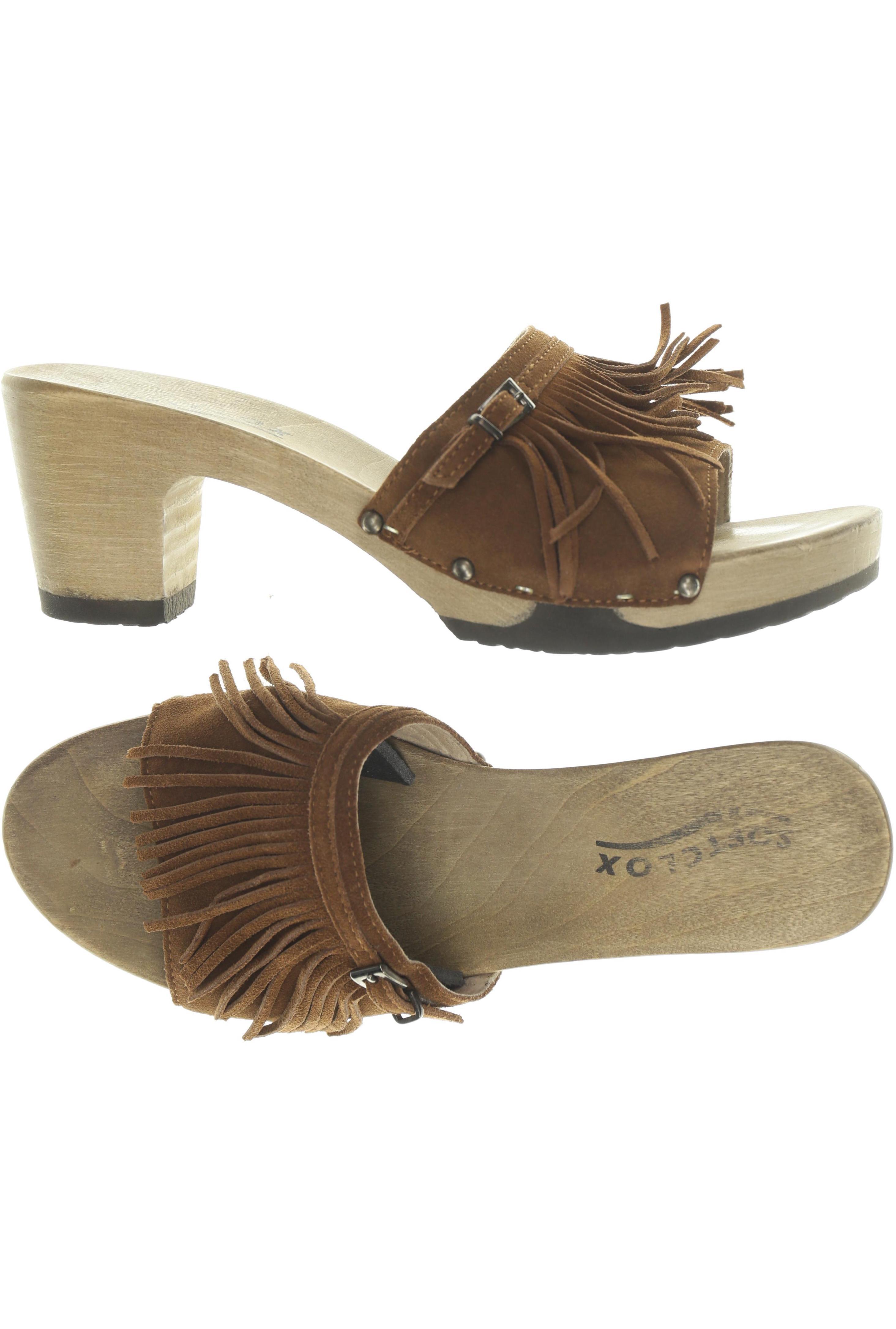 

Softclox Damen Sandale, braun, Gr. 38