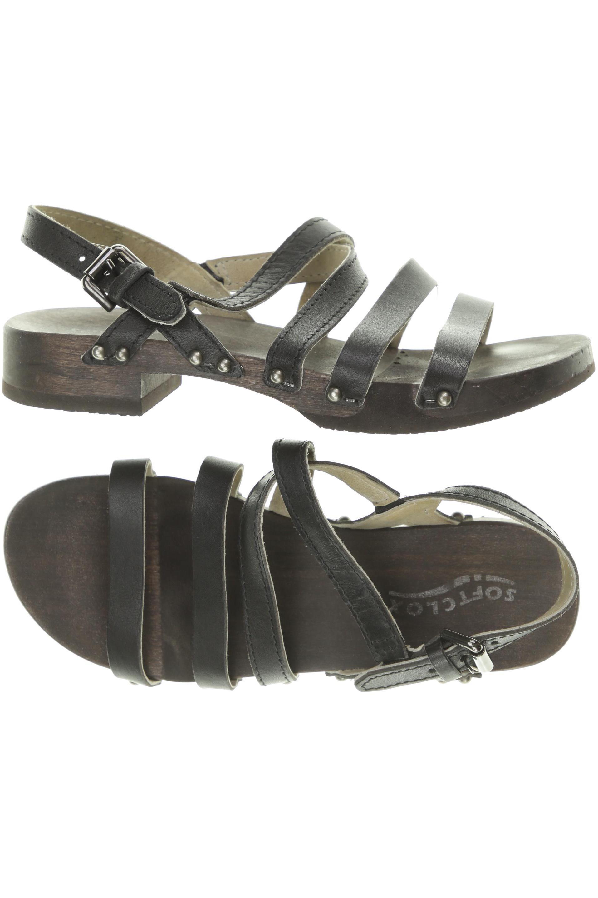 

Softclox Damen Sandale, schwarz, Gr. 38