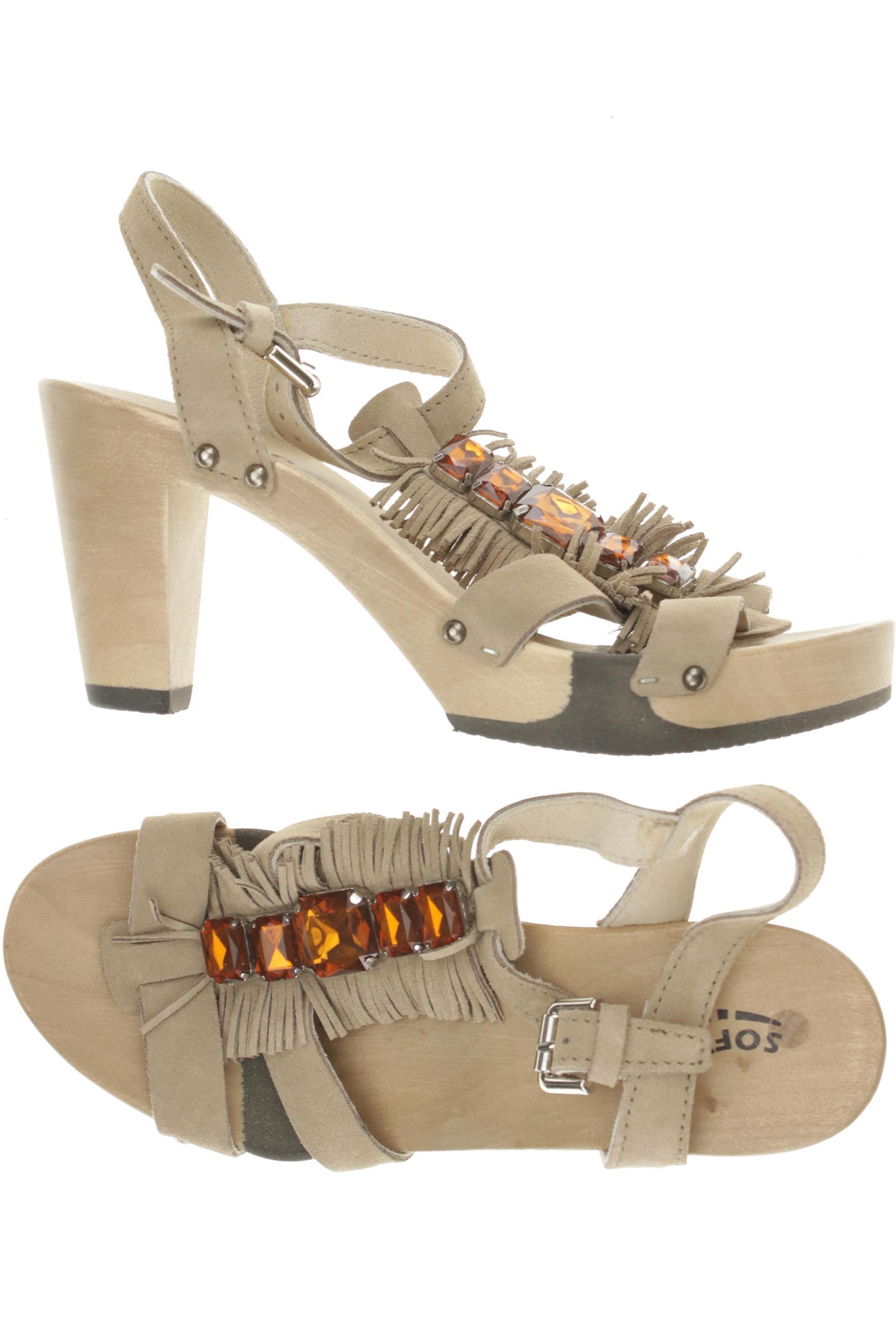 

Softclox Damen Sandale, beige, Gr. 39