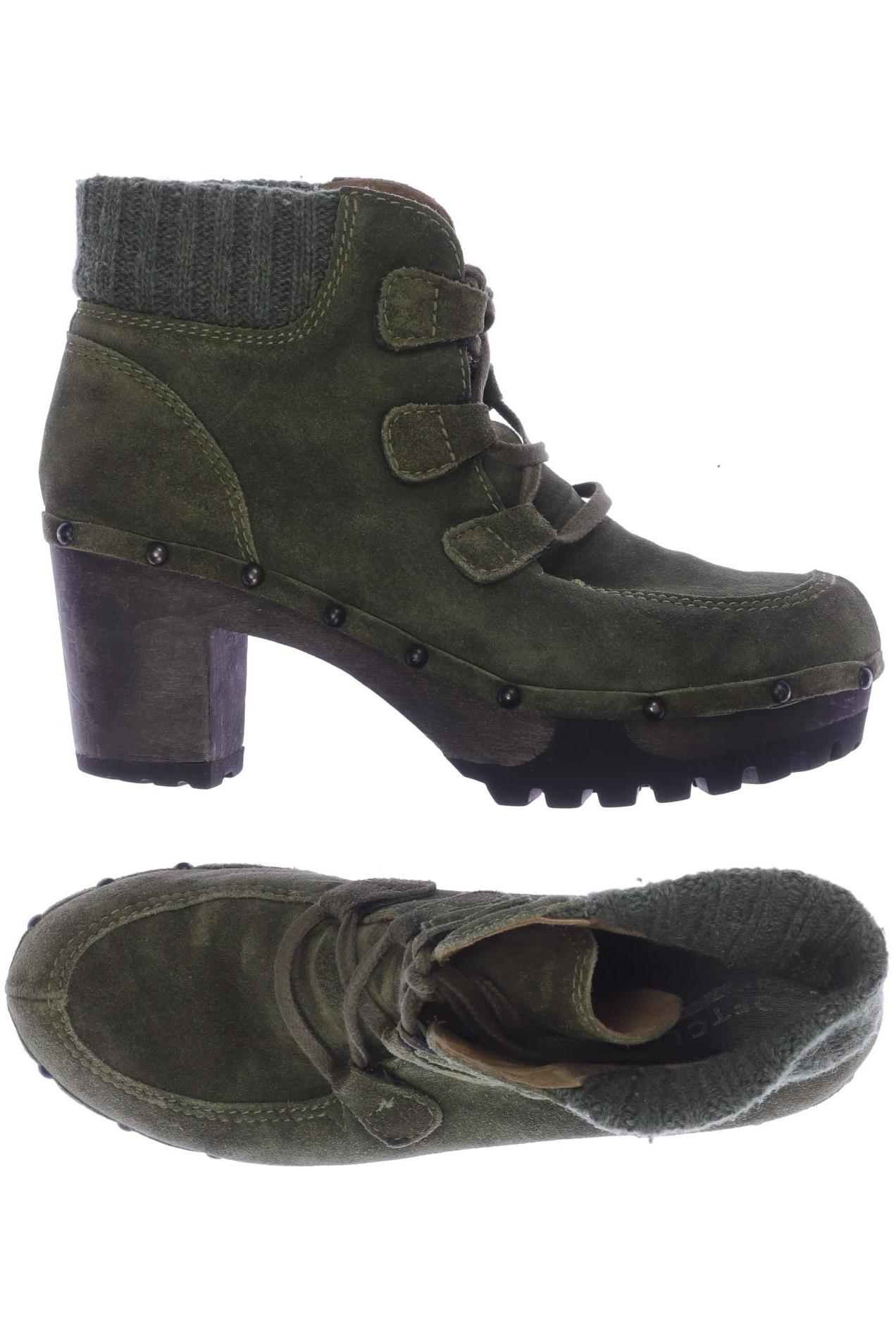 

Softclox Damen Stiefelette, grün, Gr. 38