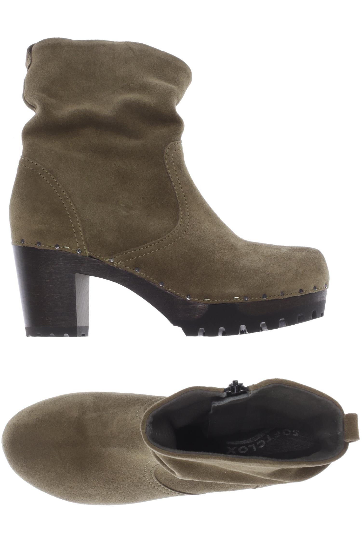 

Softclox Damen Stiefelette, grün, Gr. 38