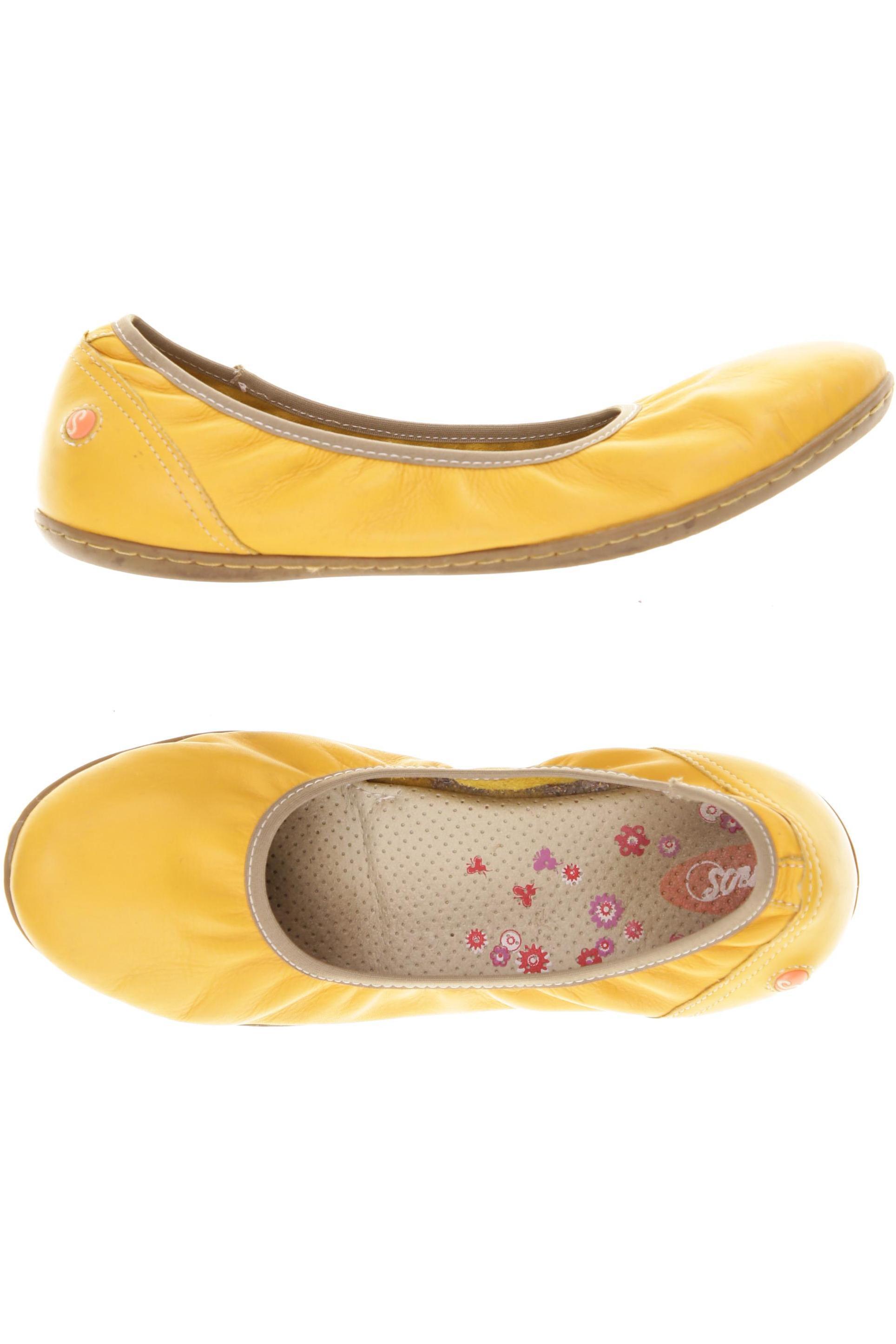 

Softinos Damen Ballerinas, gelb, Gr. 41