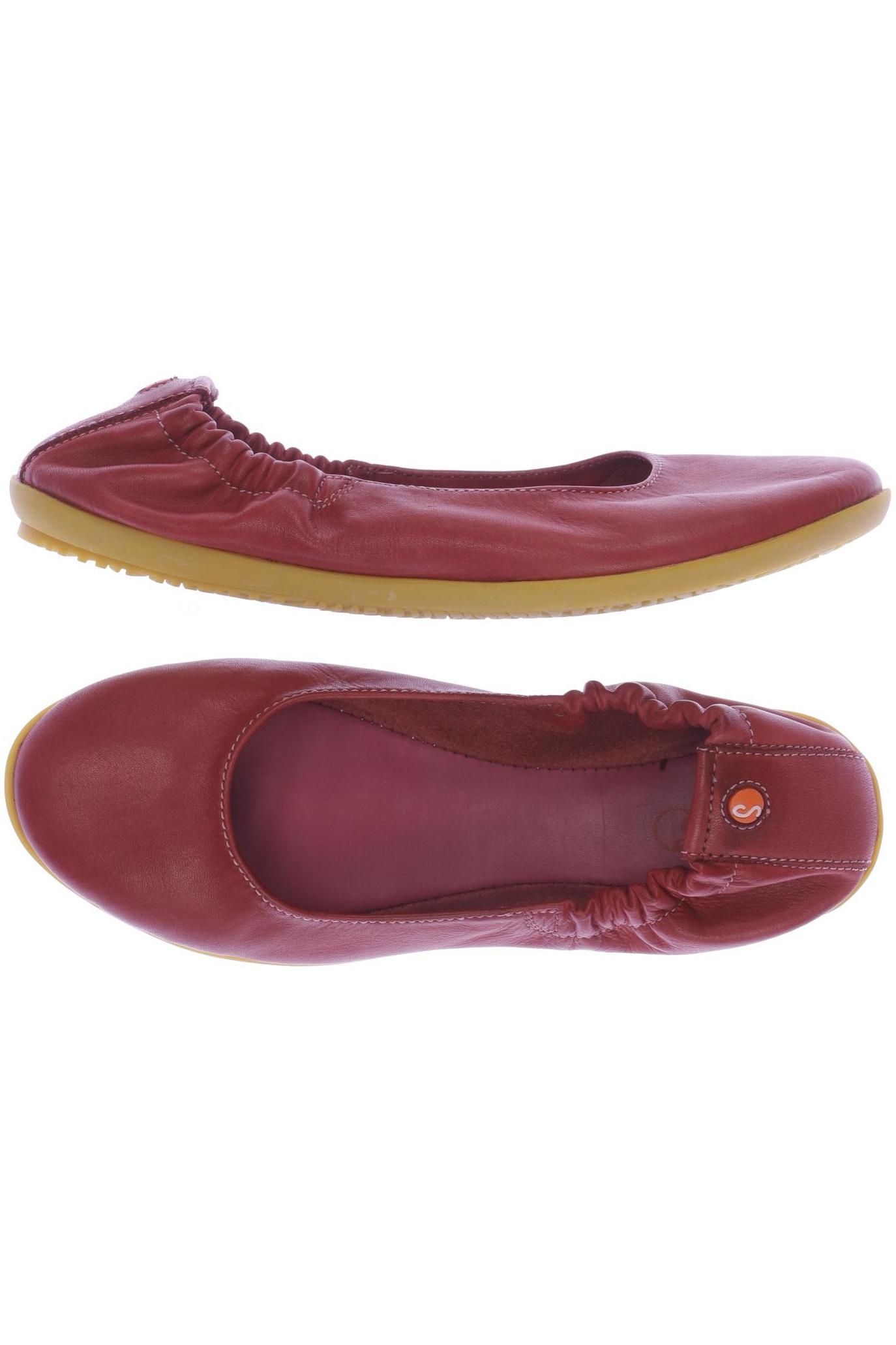 

Softinos Damen Ballerinas, rot, Gr. 38