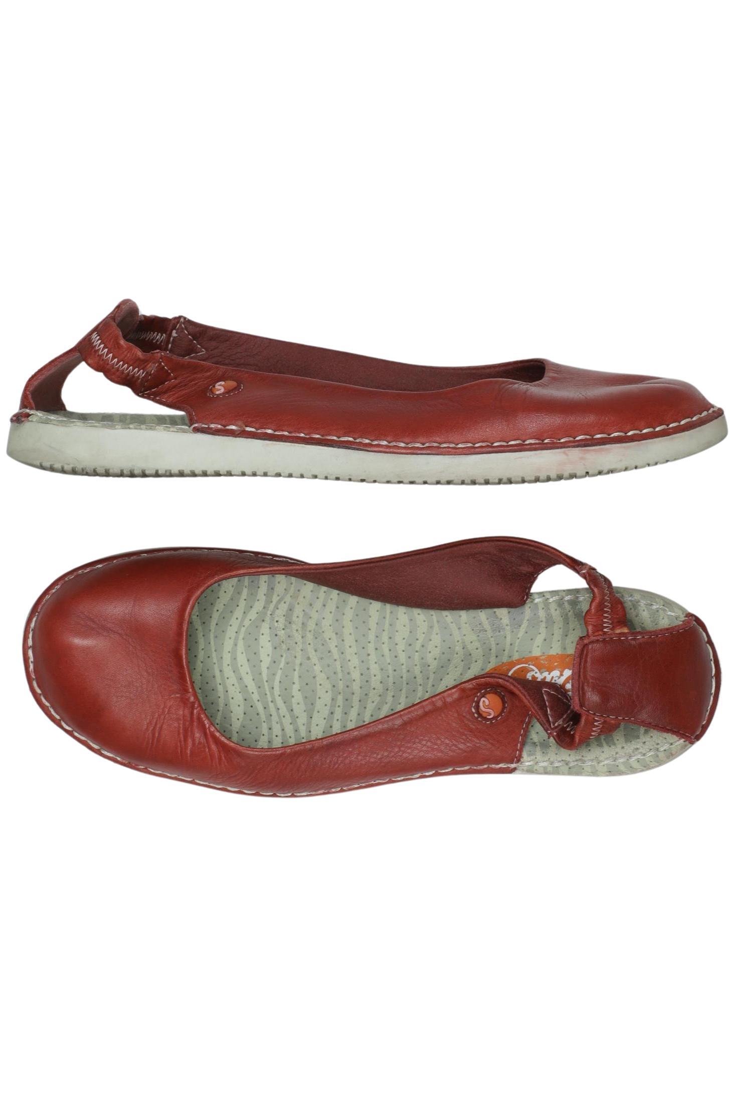 

Softinos Damen Ballerinas, rot, Gr. 38