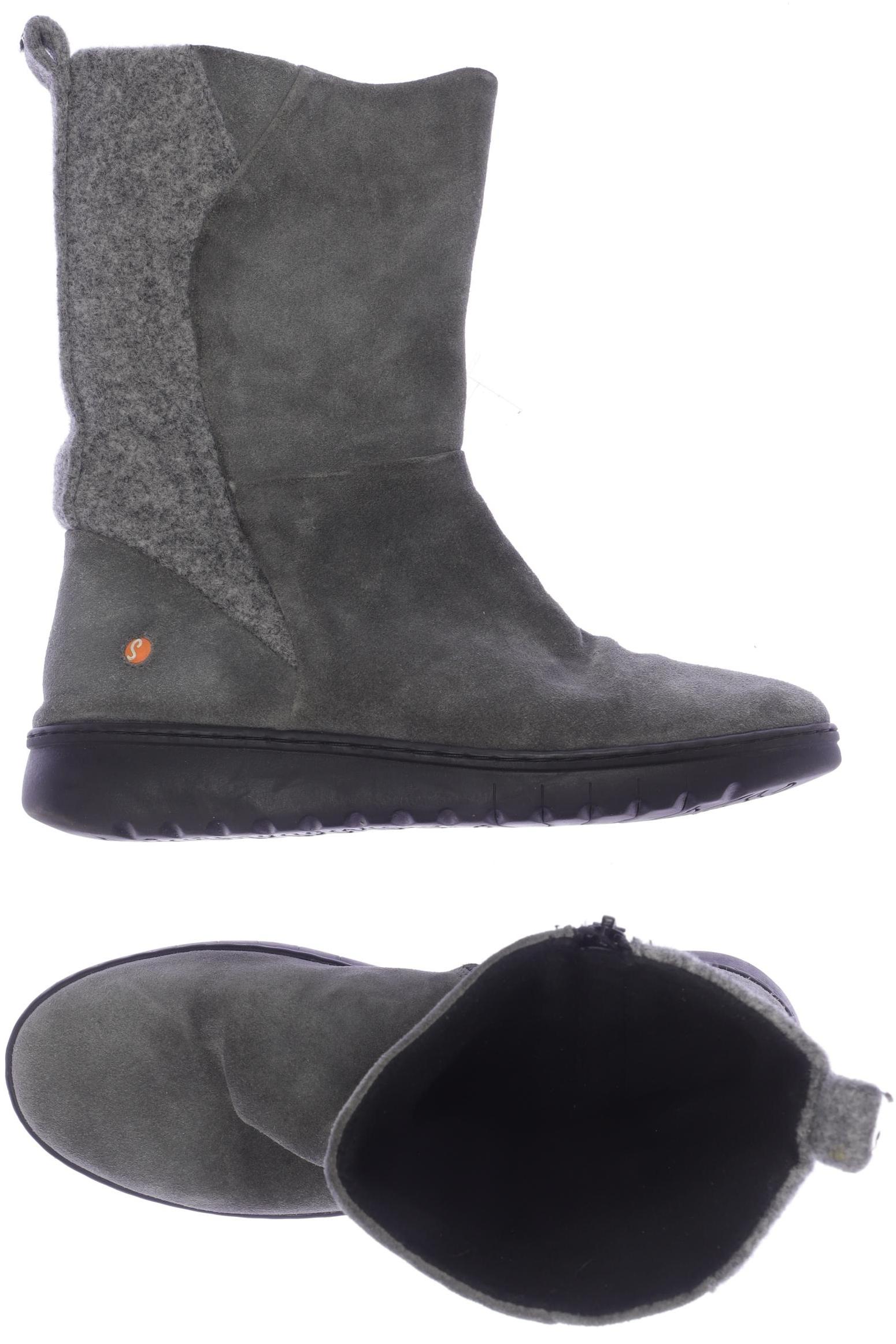 

Softinos Damen Stiefel, grau, Gr. 42