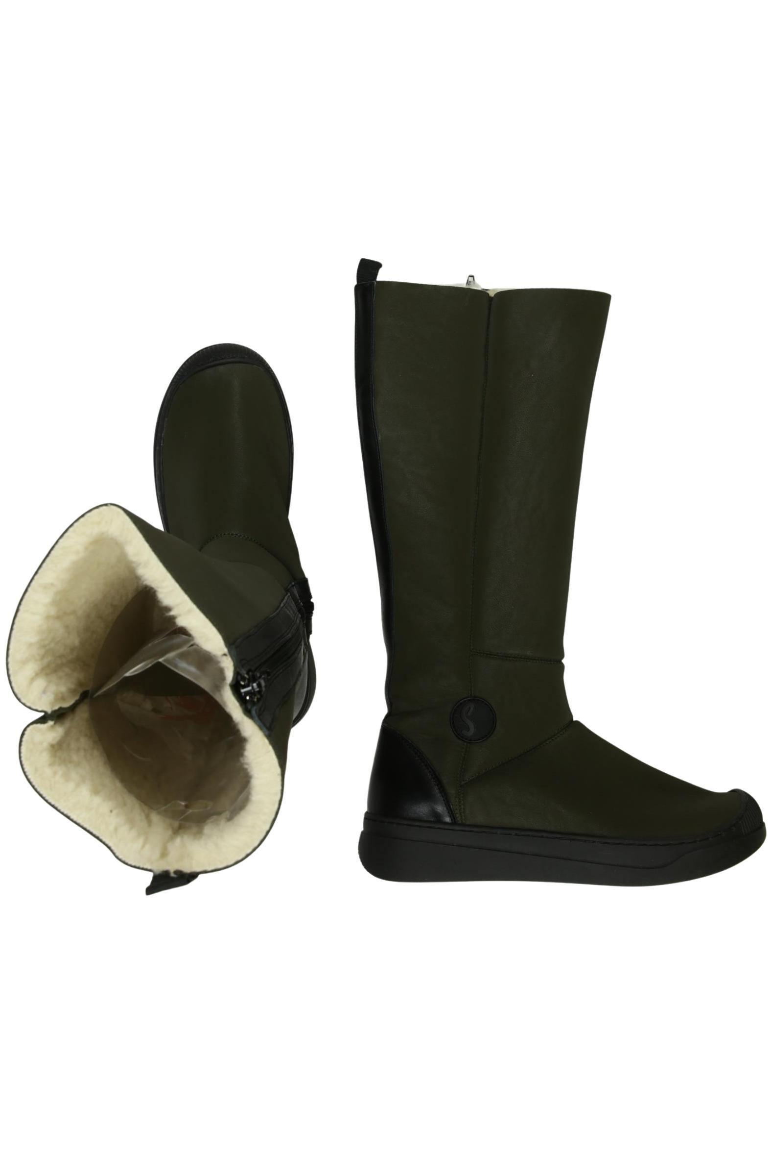 

Softinos Damen Stiefel, grün, Gr. 40