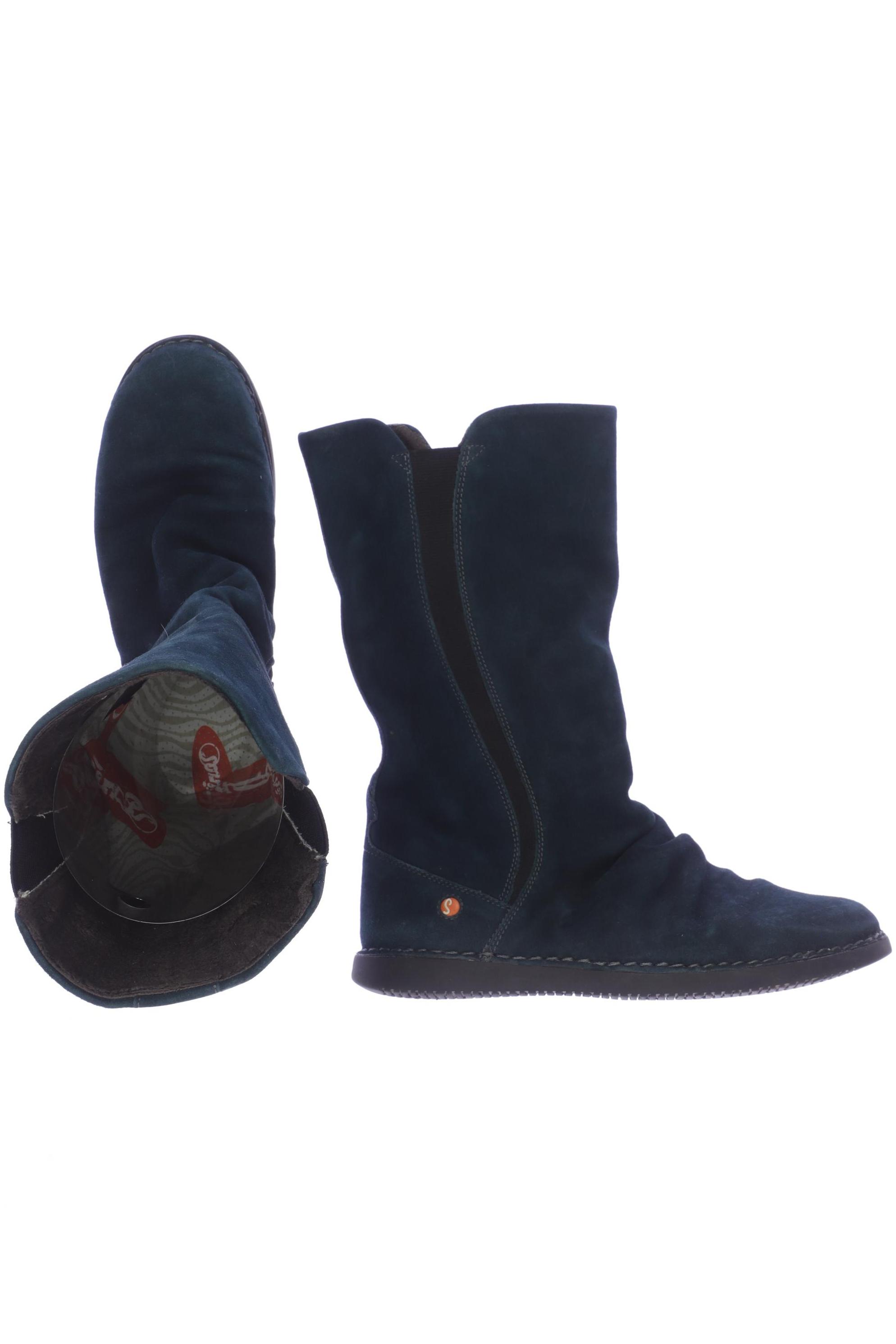 

Softinos Damen Stiefel, türkis, Gr. 40