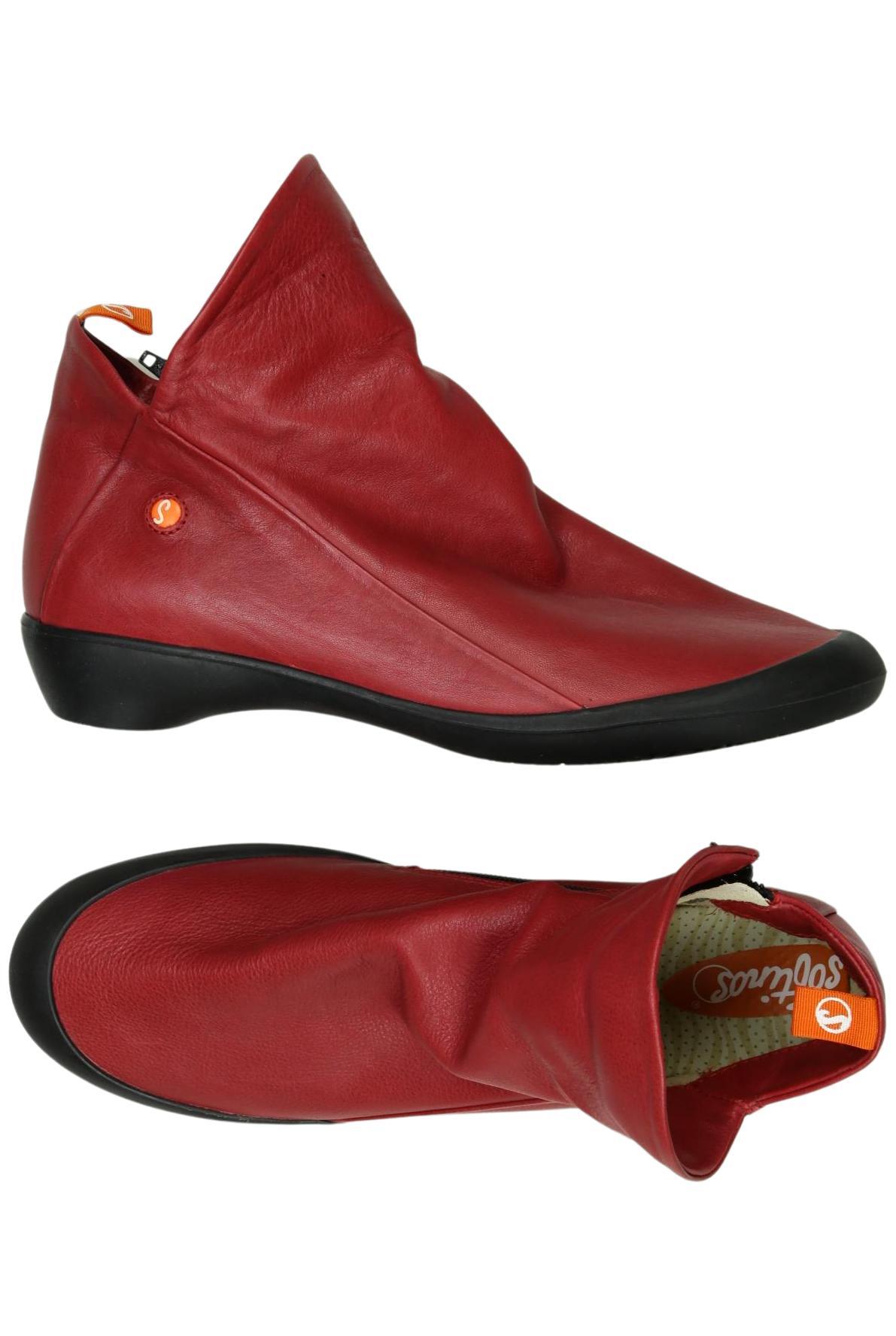 

Softinos Damen Stiefelette, rot, Gr. 41