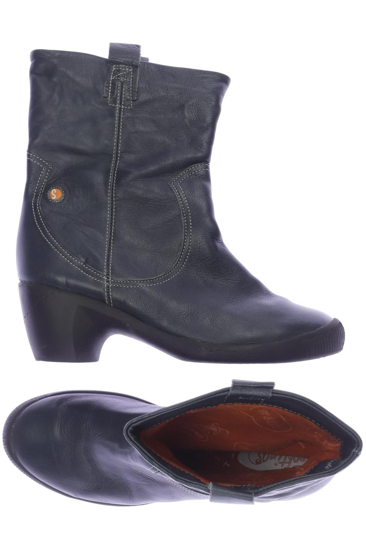 

Softinos Damen Stiefelette, türkis, Gr. 39