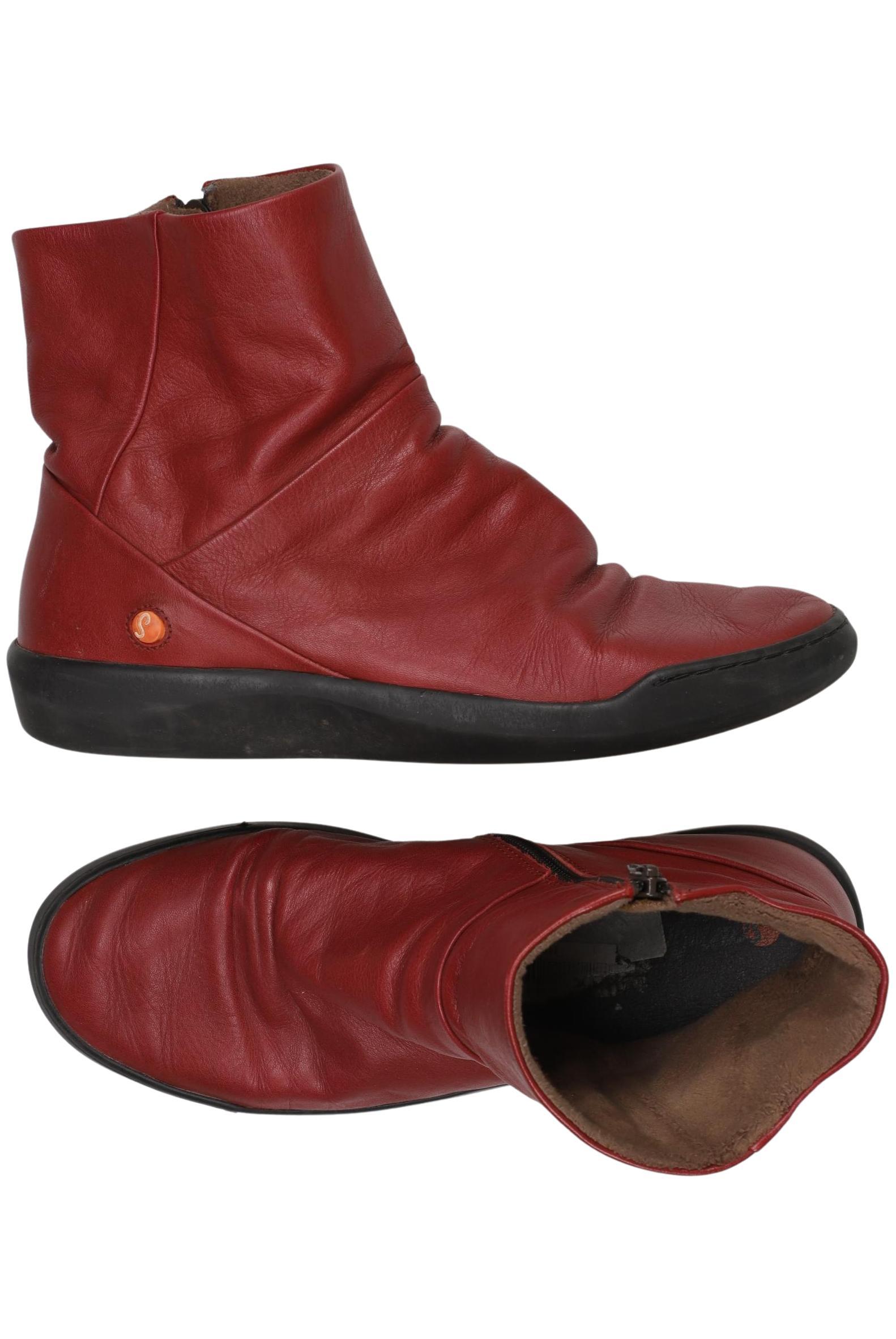 

Softinos Damen Stiefelette, rot, Gr. 40