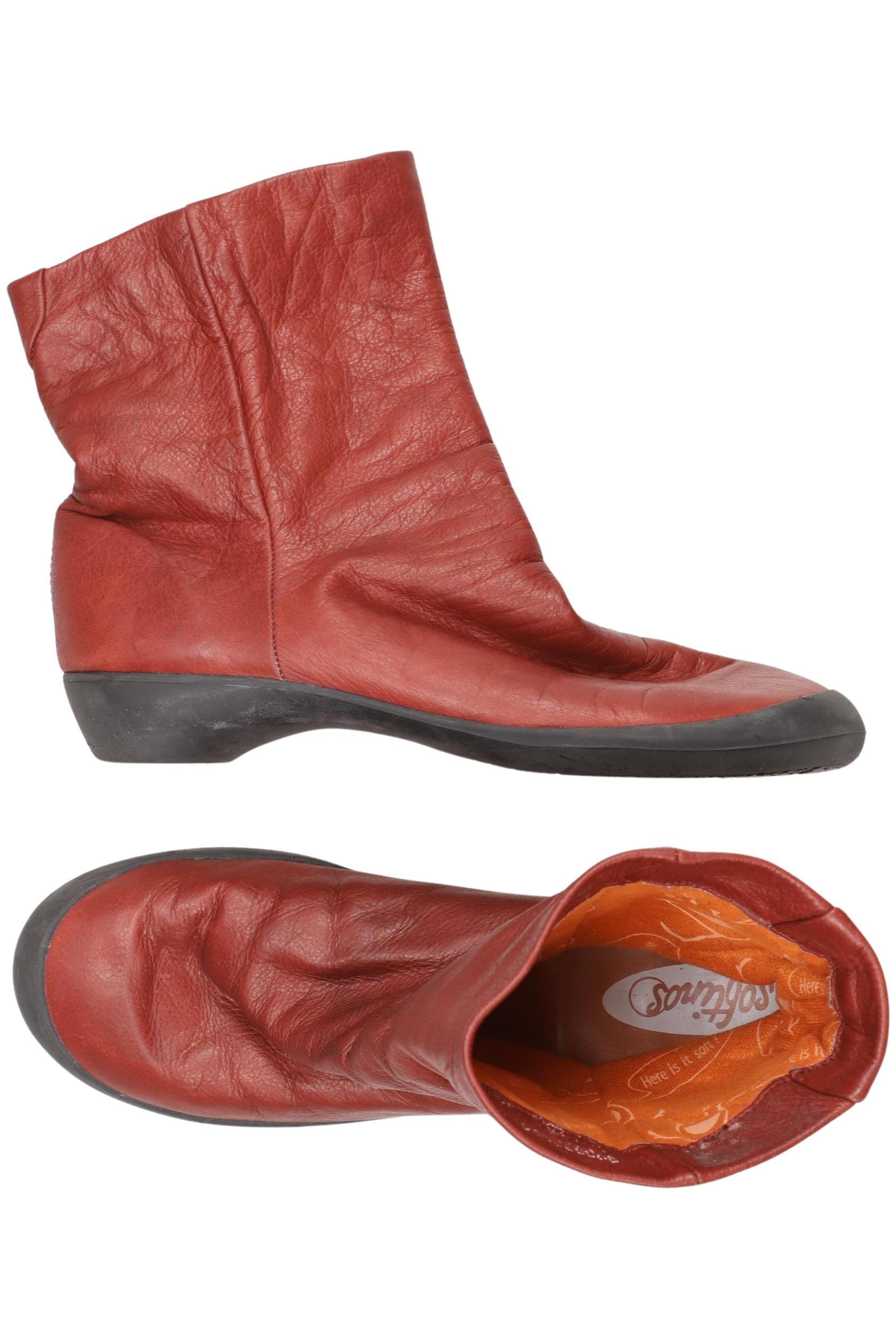 

Softinos Damen Stiefelette, rot, Gr. 38