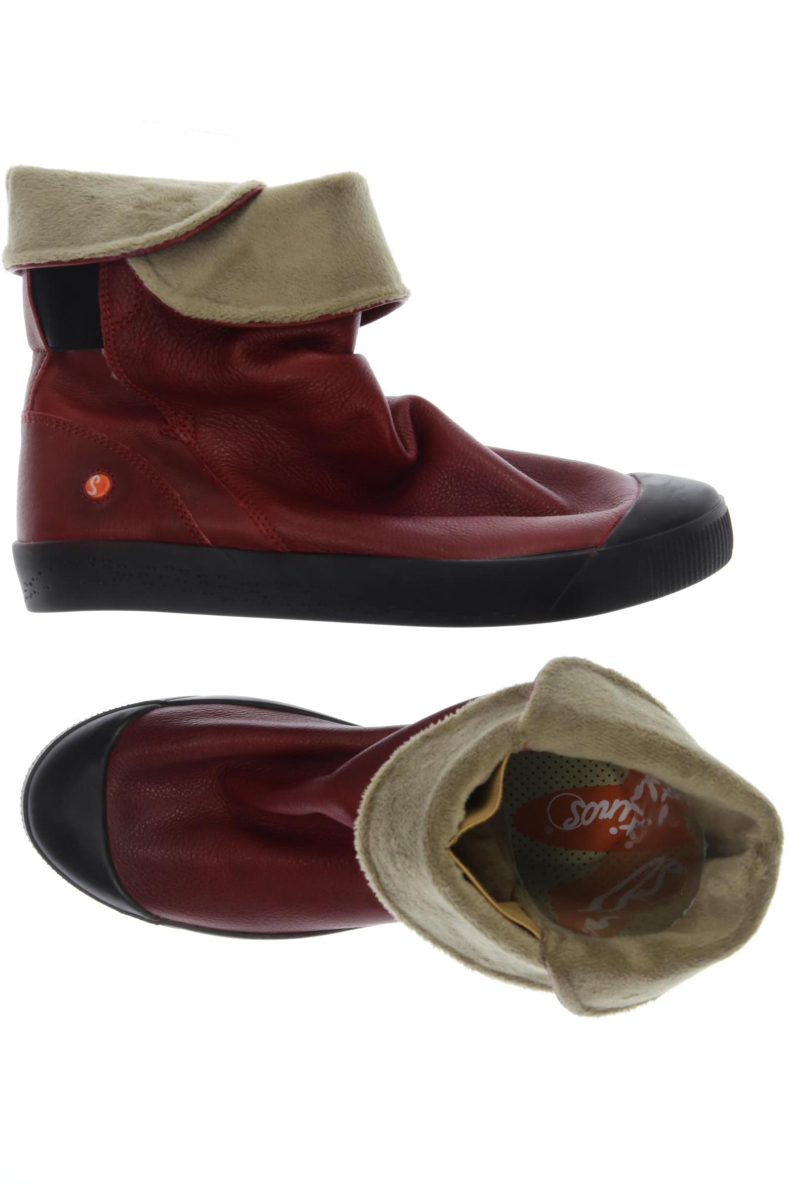 

Softinos Damen Stiefelette, rot, Gr. 40