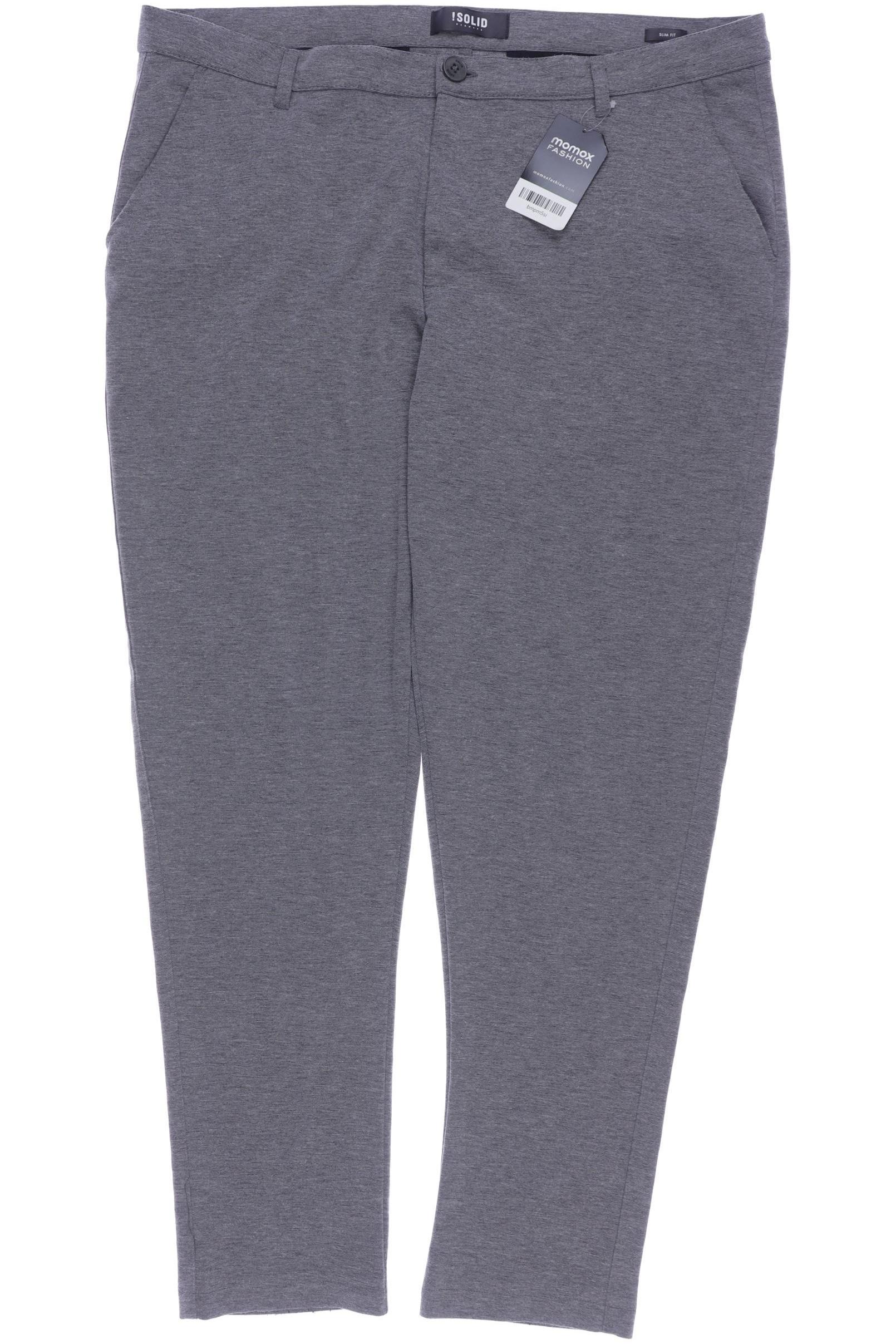 

Solid Damen Stoffhose, grau
