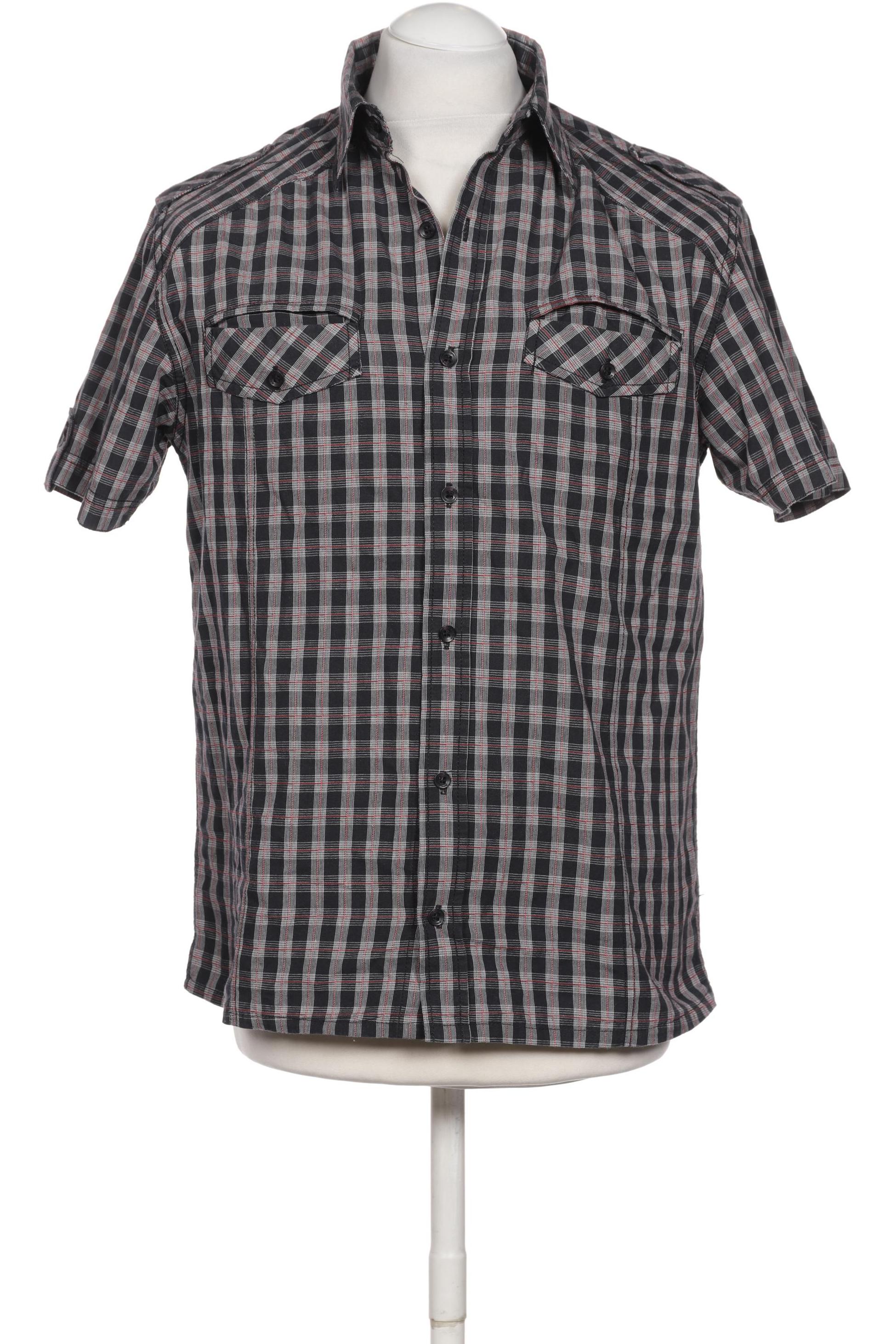 

Solid Herren Hemd, grau