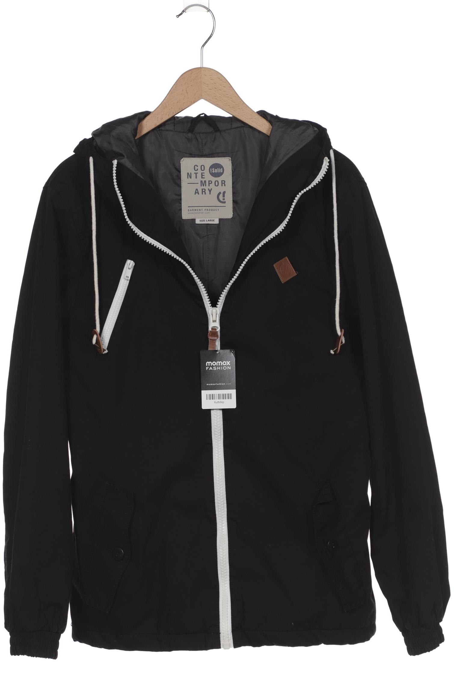 

Solid Herren Jacke, schwarz, Gr. 52
