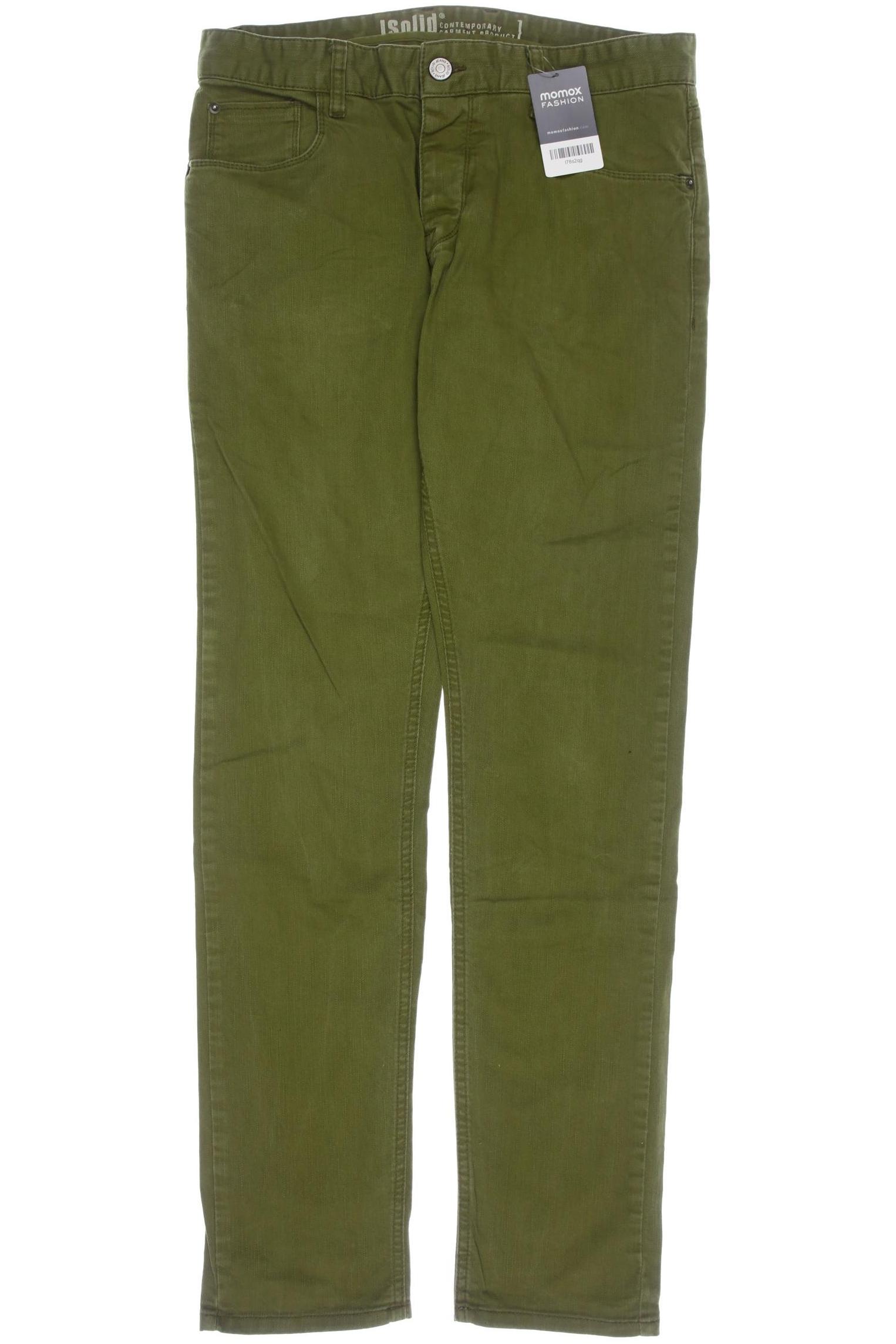 

Solid Herren Jeans, grün, Gr. 33