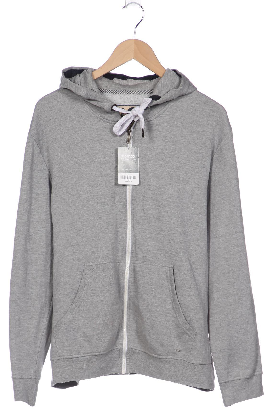 

Solid Herren Kapuzenpullover, grau, Gr. 52