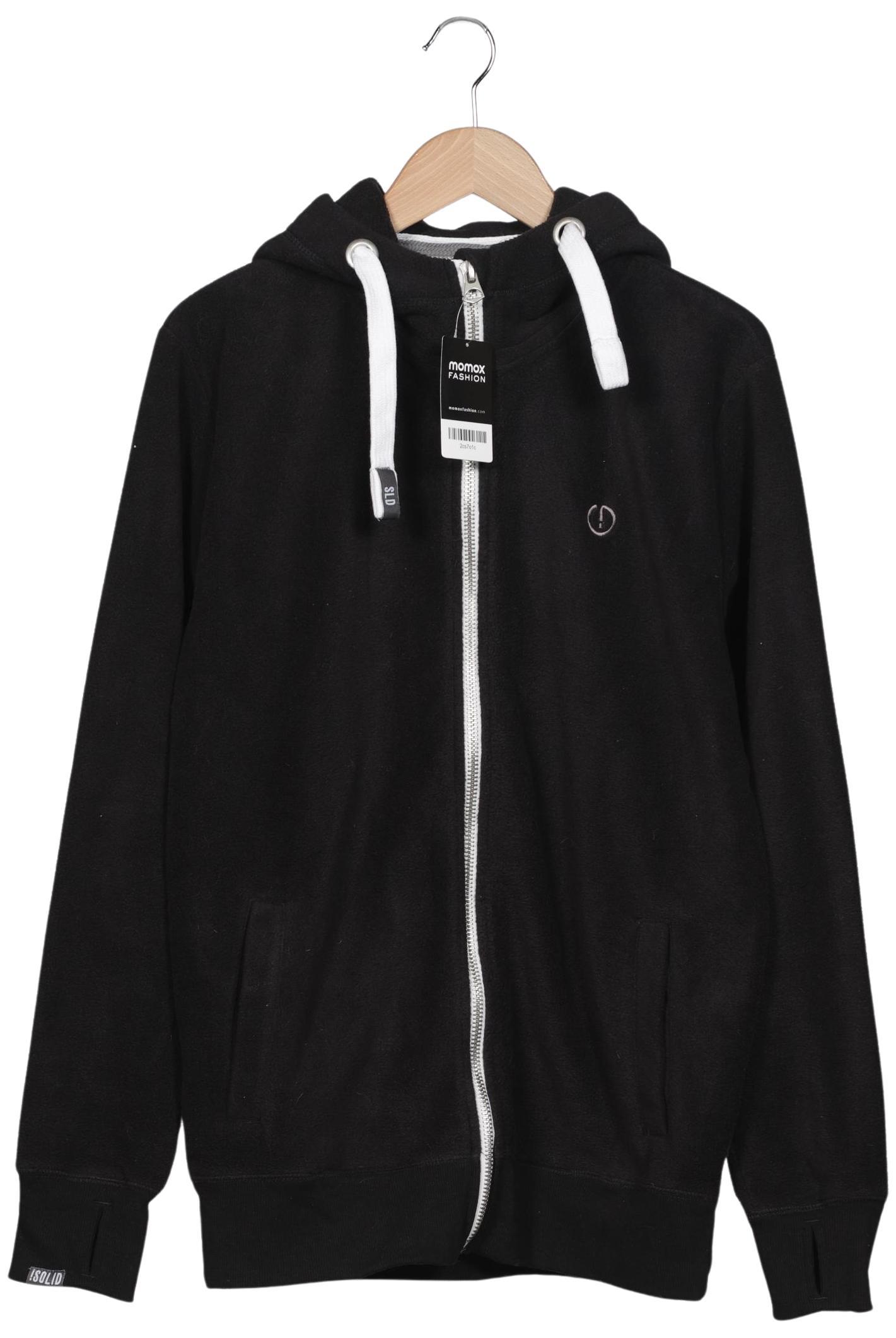 

Solid Herren Kapuzenpullover, schwarz, Gr. 52