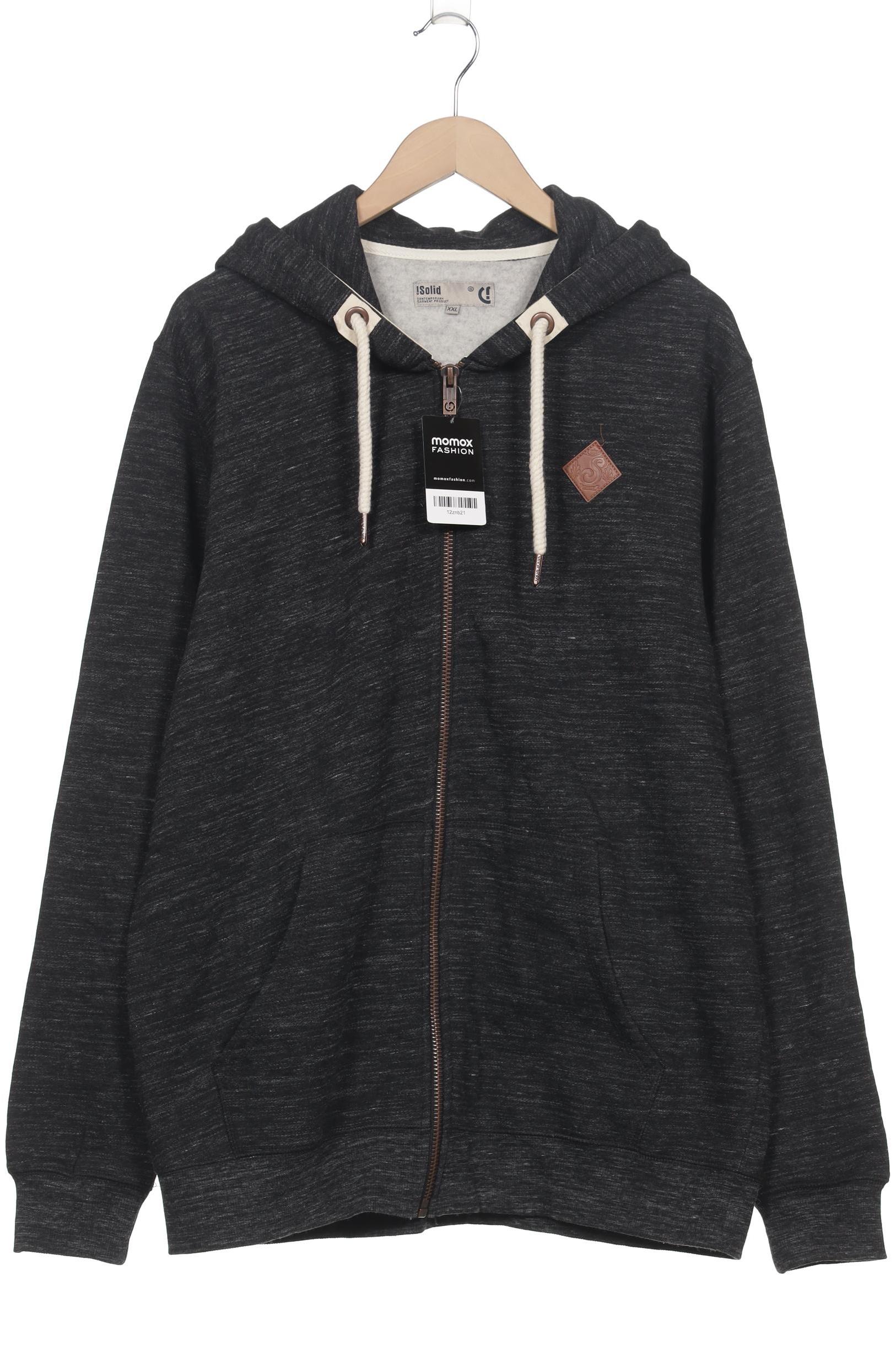 

Solid Herren Kapuzenpullover, schwarz, Gr. 56