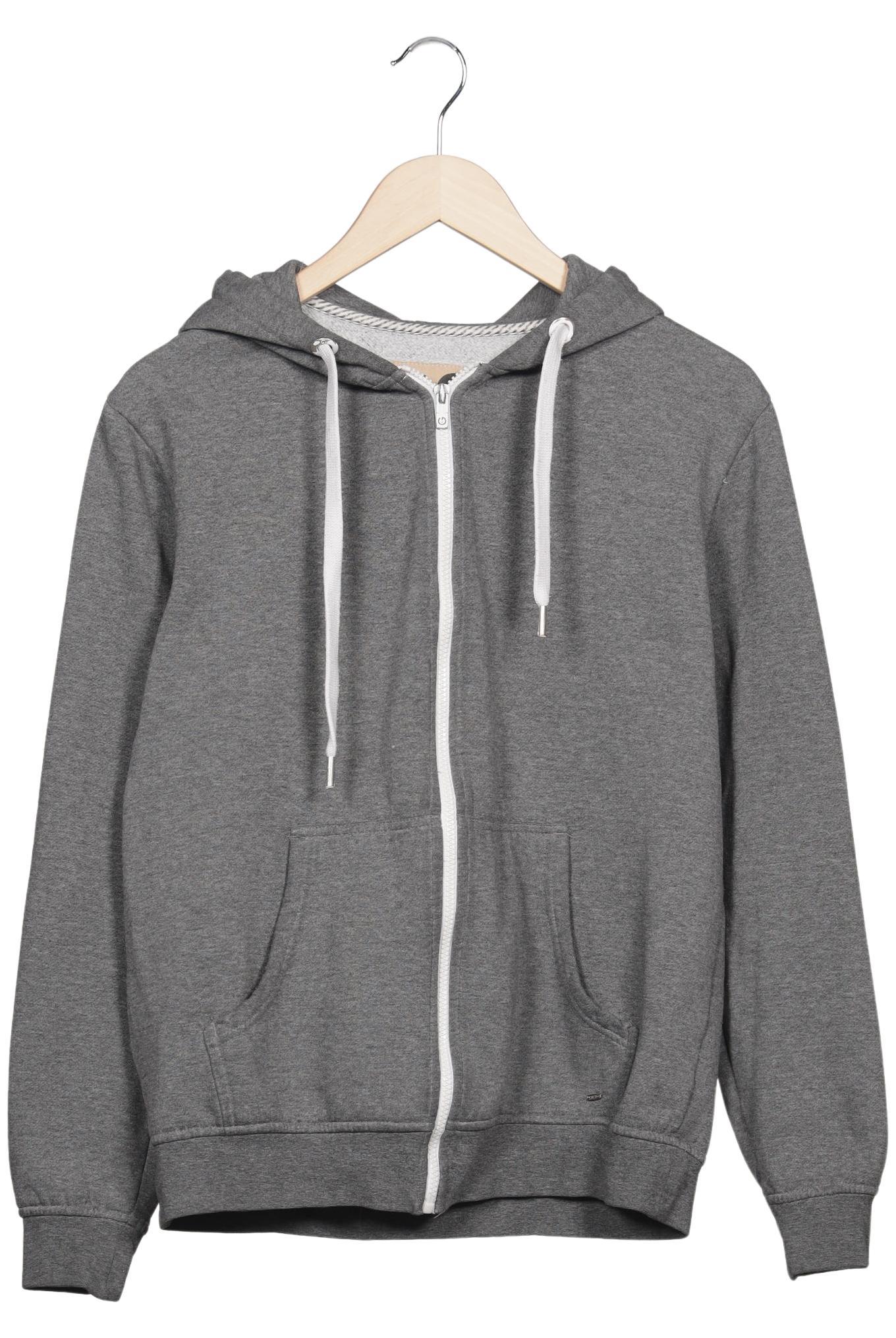 

Solid Herren Kapuzenpullover, grau, Gr. 48