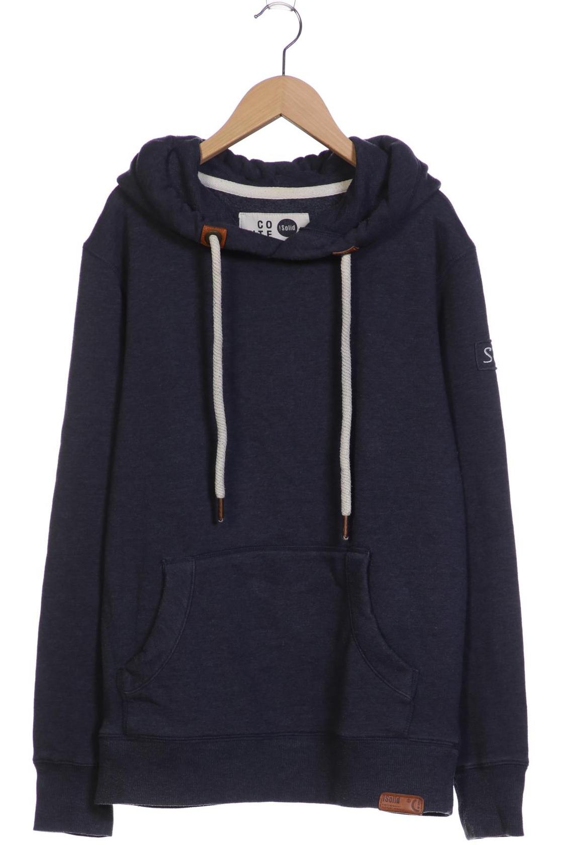 

Solid Herren Kapuzenpullover, marineblau, Gr. 48