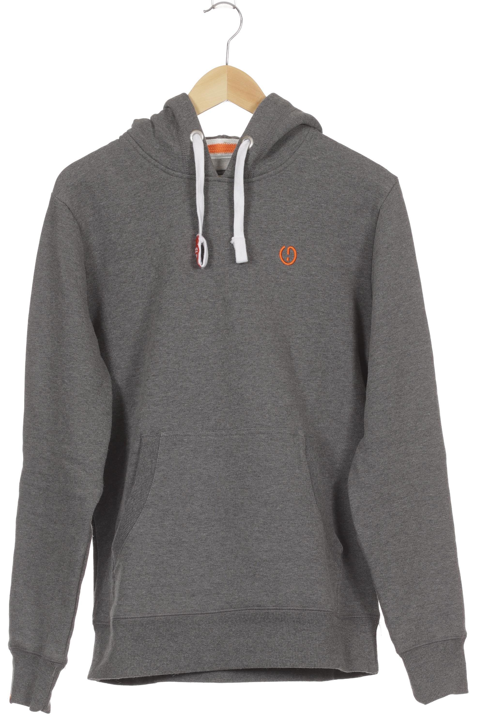 

Solid Herren Kapuzenpullover, grau, Gr.