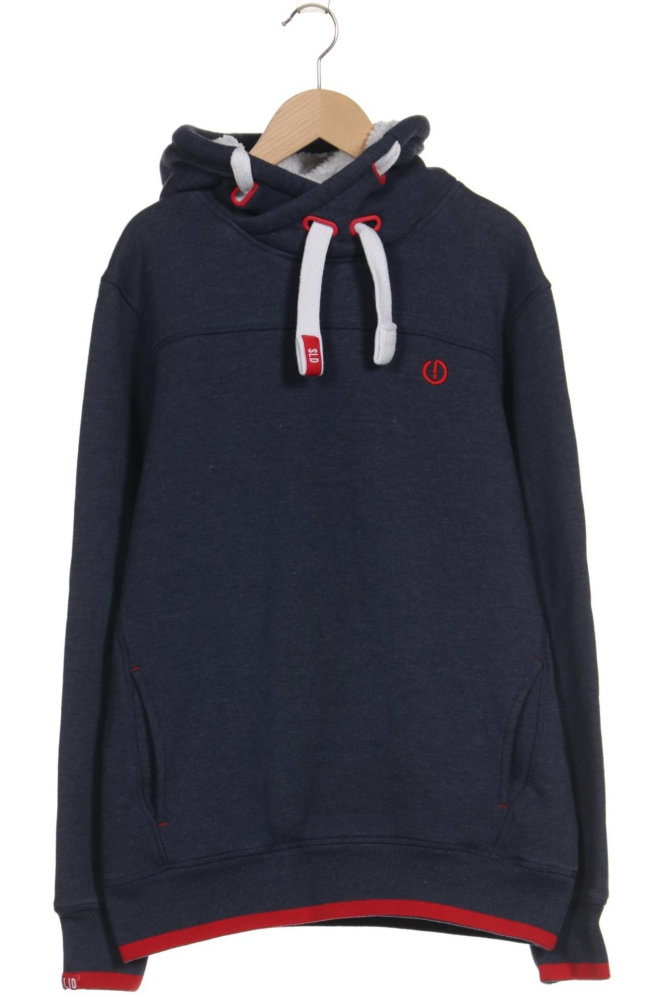 

Solid Herren Kapuzenpullover, marineblau, Gr. 48