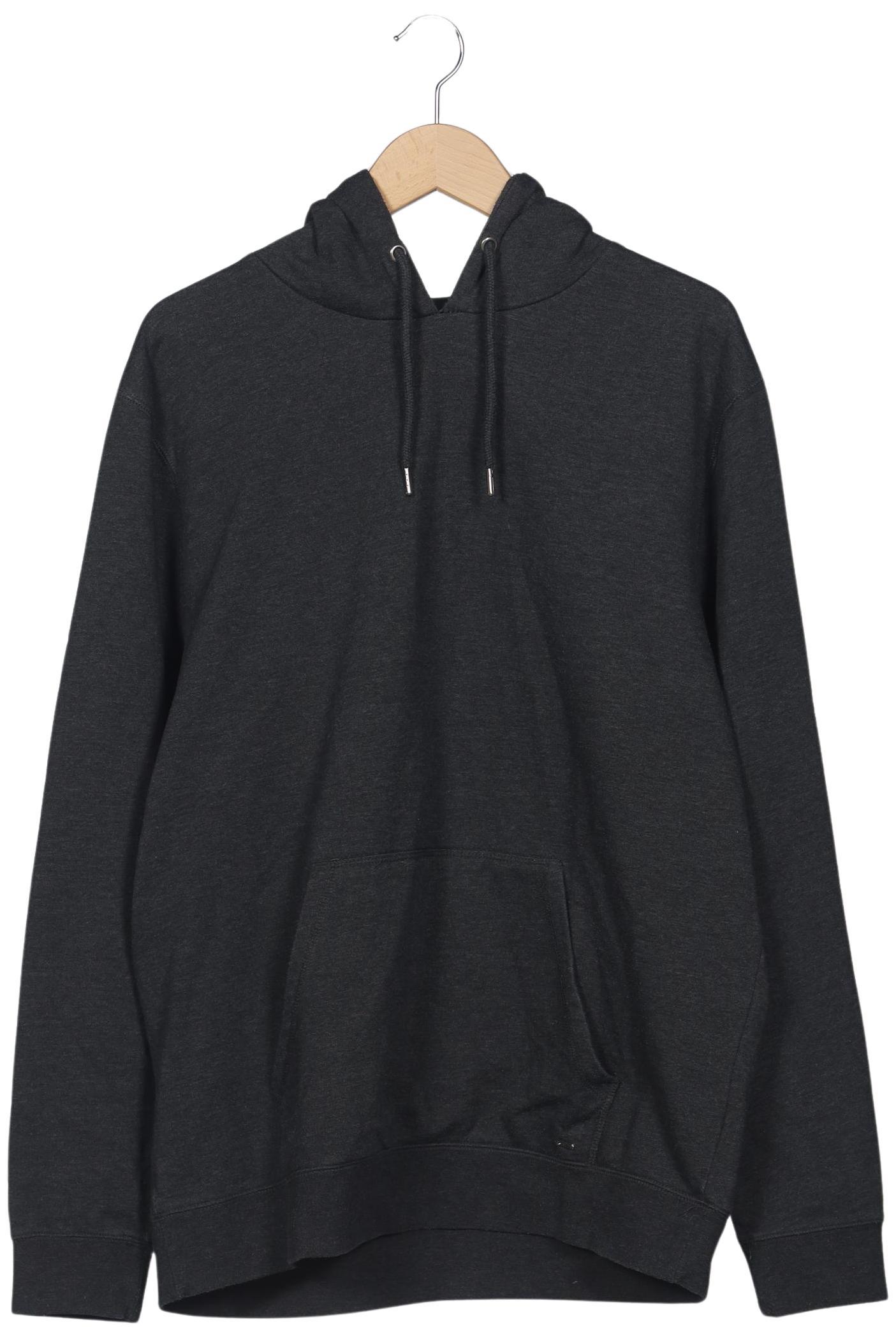 

Solid Herren Kapuzenpullover, grau, Gr. 58