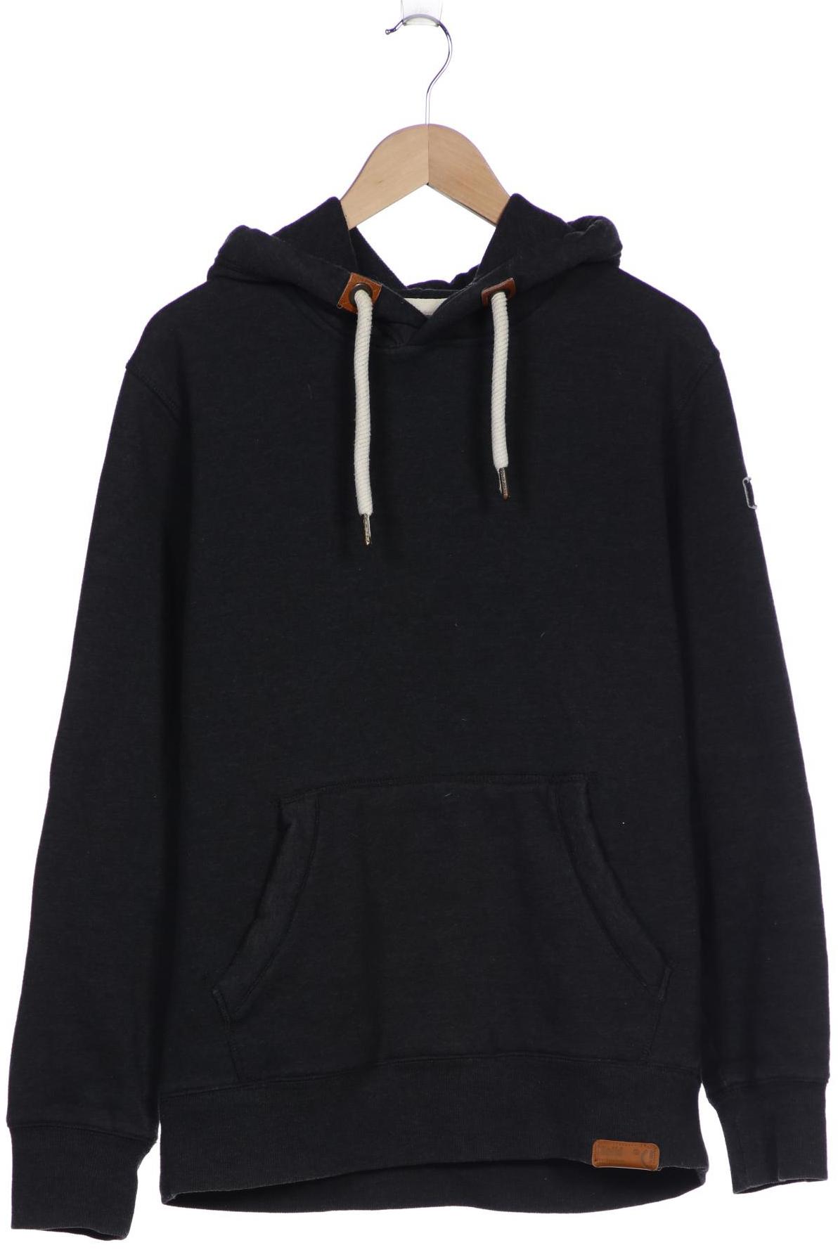 

Solid Herren Kapuzenpullover, grau, Gr. 52